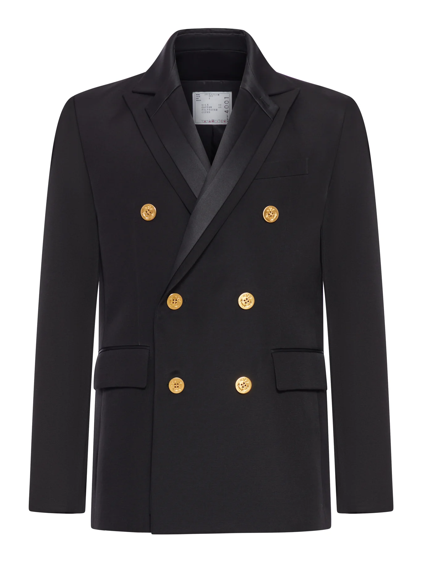 DOUBLE-FACE COTTON AND SILK JACKET