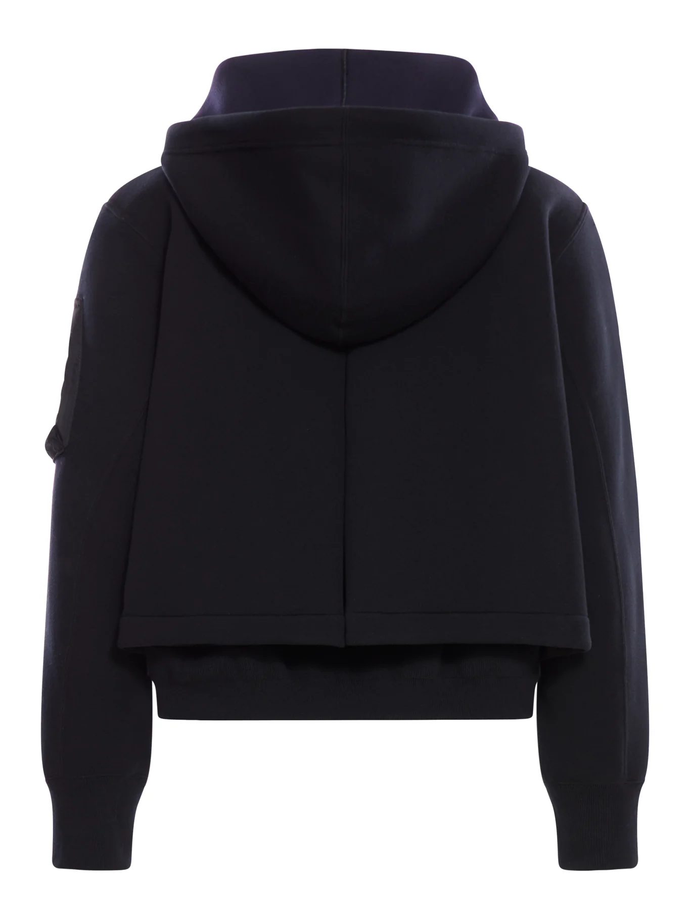 HOODIE WITH NYLON INSERTS - Image 2