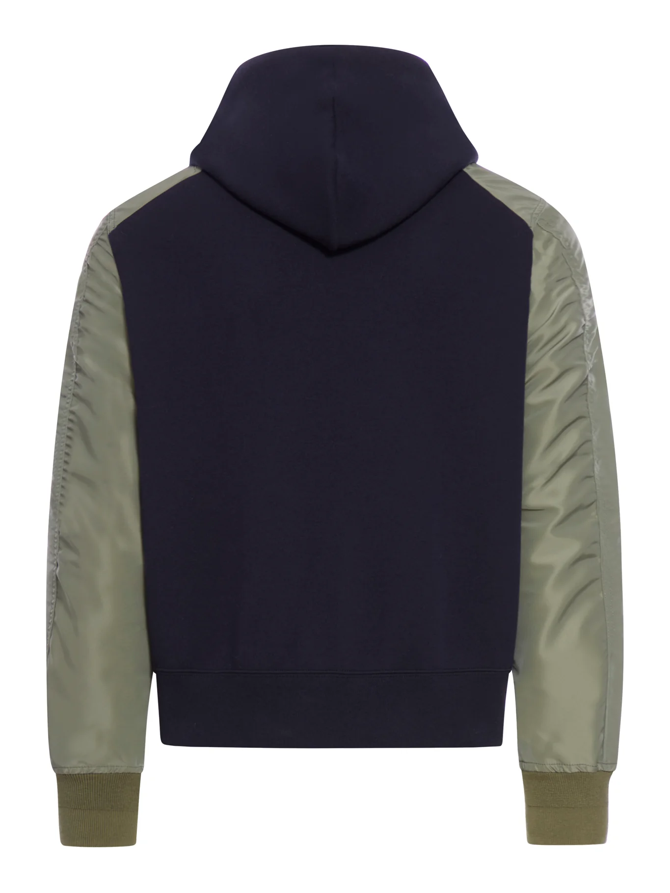 HOODIE WITH NYLON INSERTS - Image 2