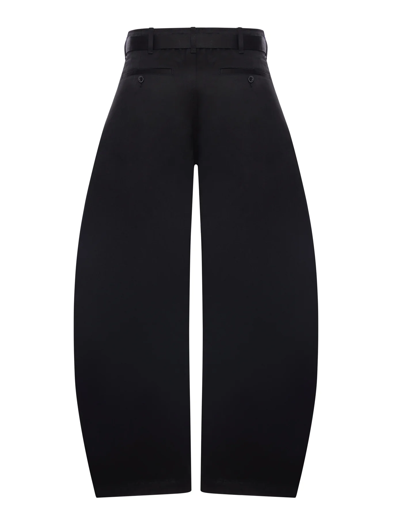WIDE LEG COTTON CHINO TROUSERS - Image 2