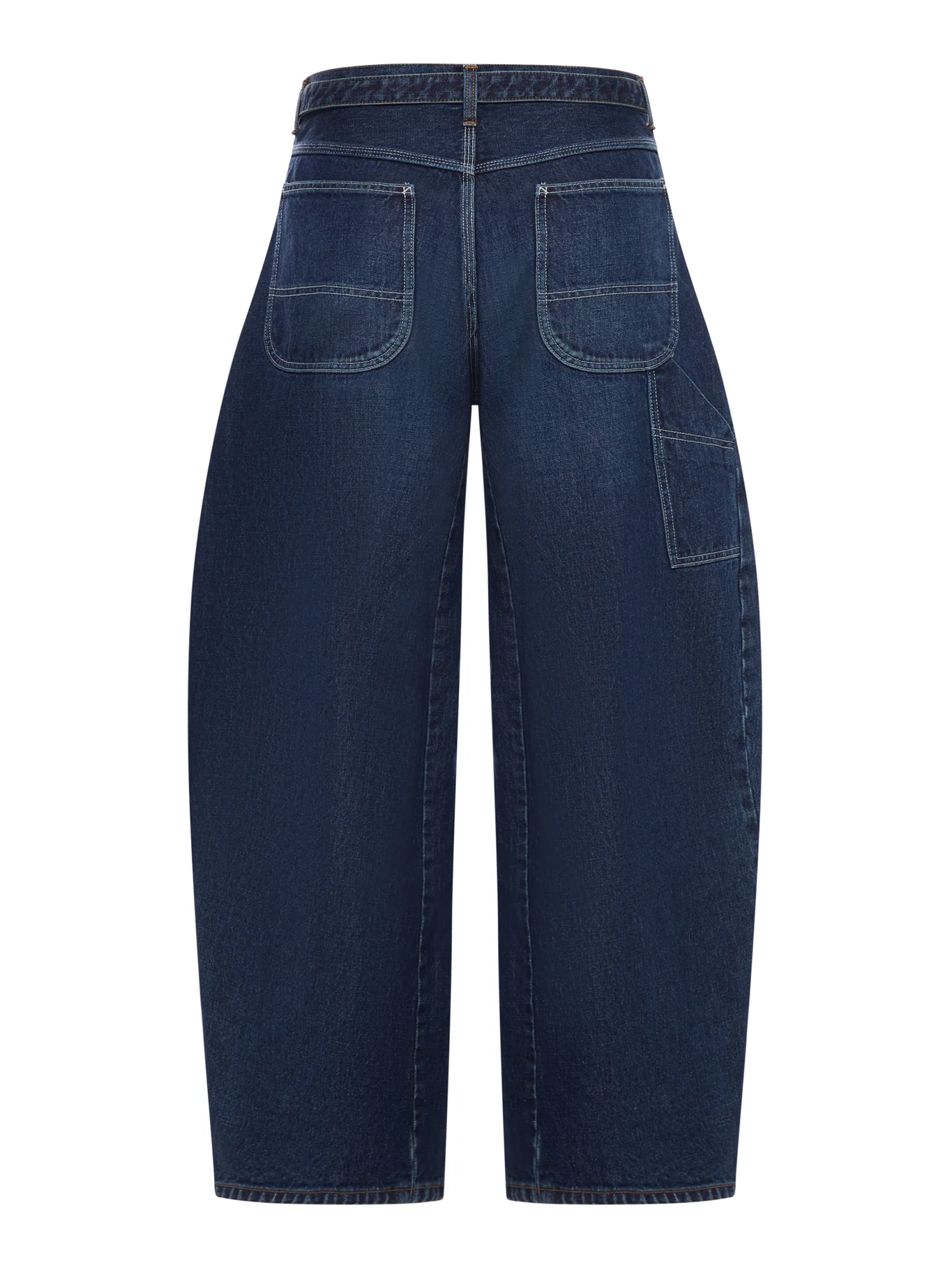 WIDE LEG JEANS IN COTTON DENIM - Image 2