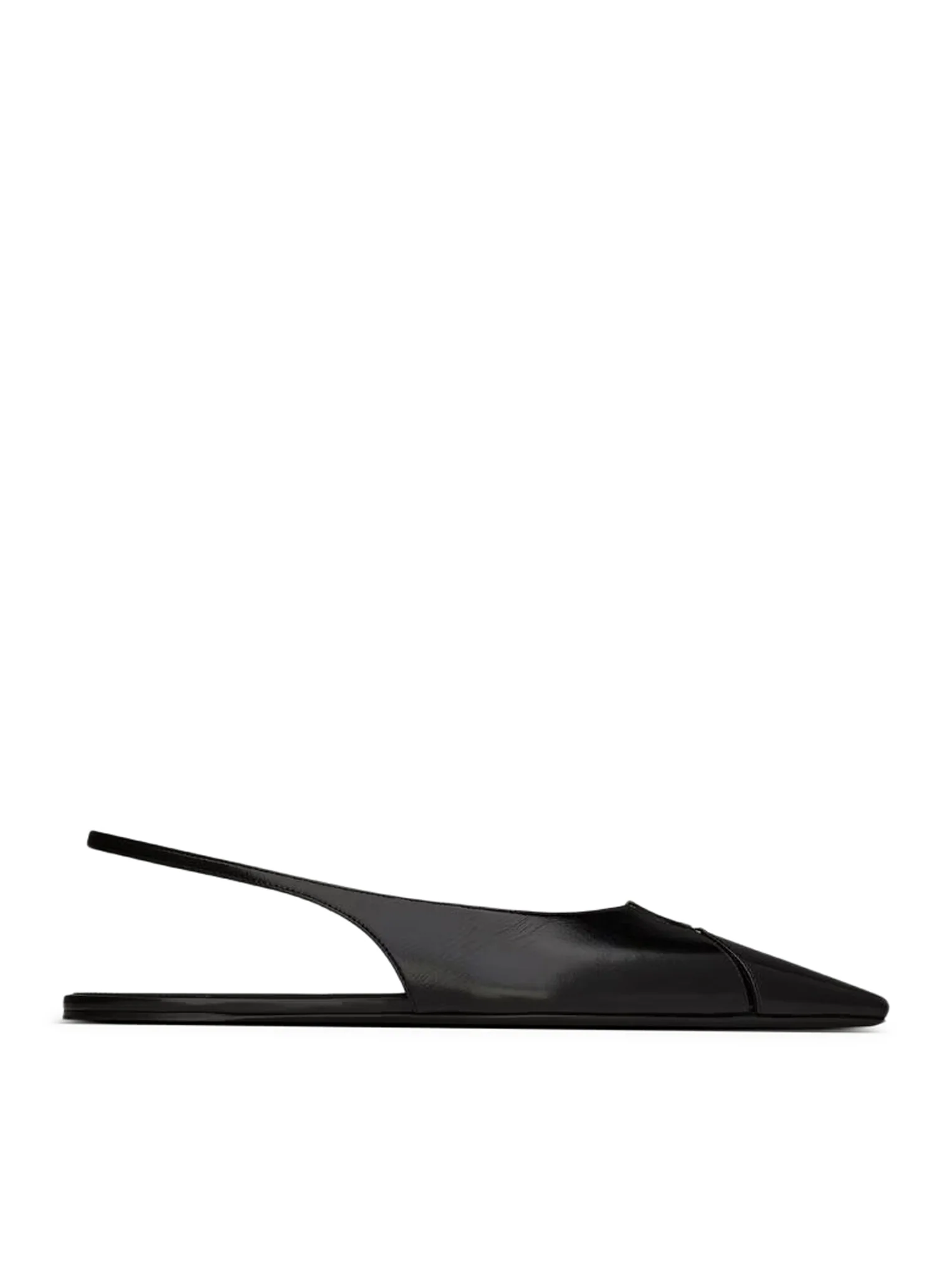 BABYLONE LEATHER BALLERINAS