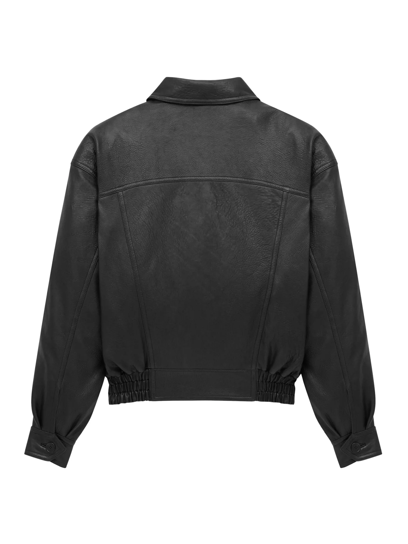 BALLOON LAMBSKIN BOMBER JACKET - Image 2