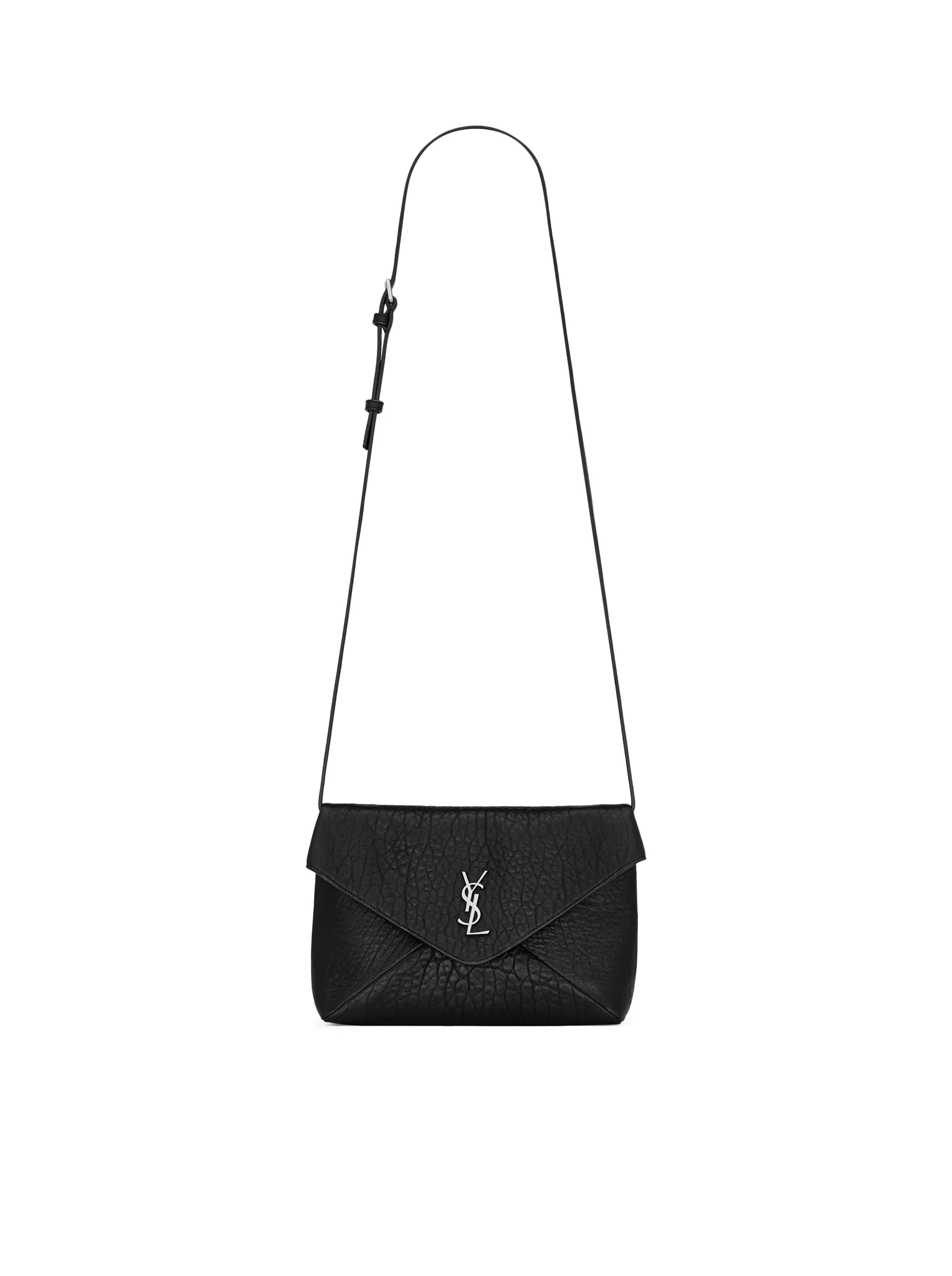 CASSANDRA LAMBSKIN MESSENGER ENVELOPE