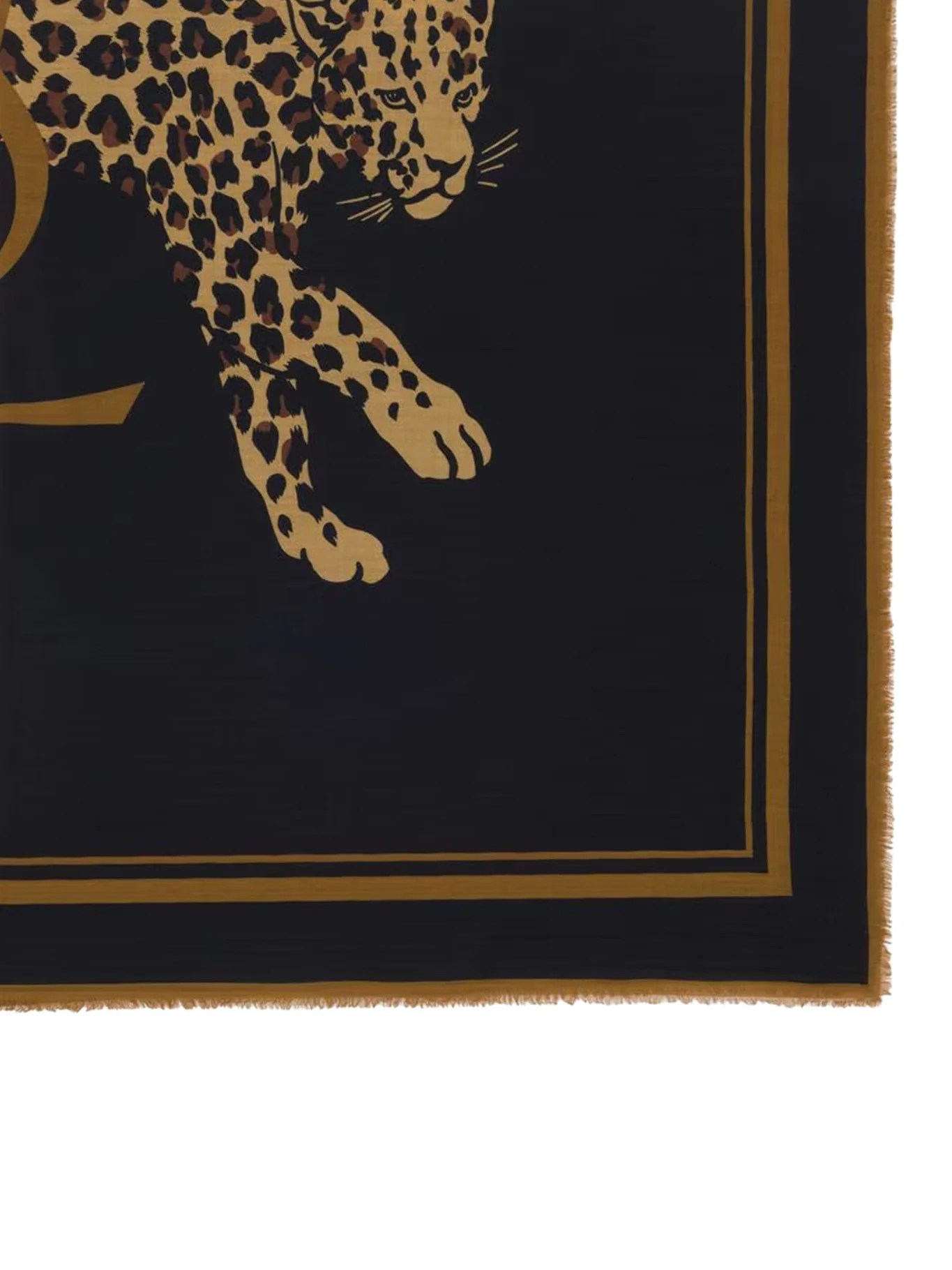 CASSANDRE LARGE SQUARE WOOL TWILL SCARF - Image 2