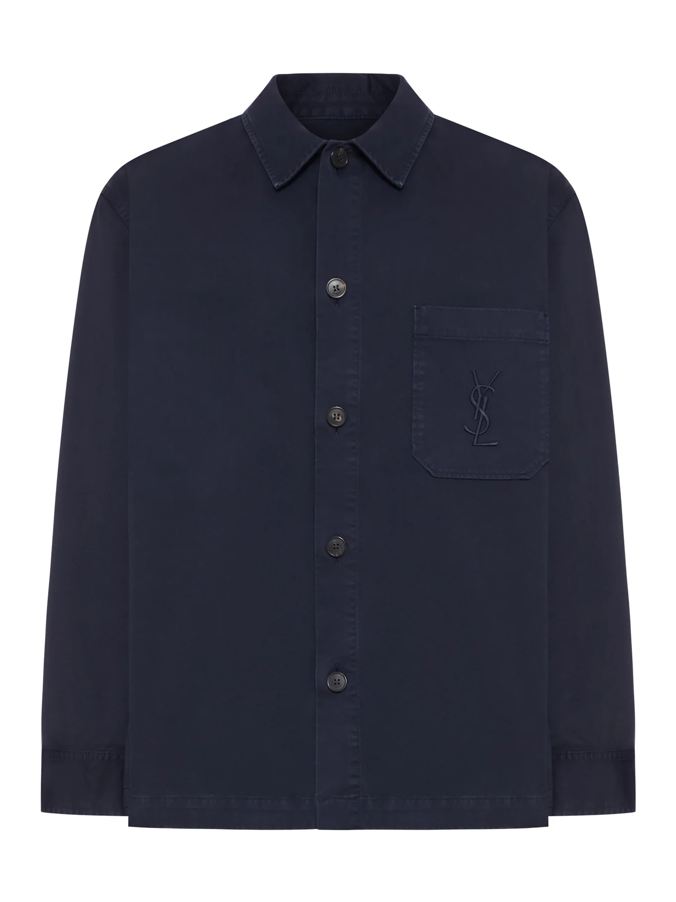 CASSANDRE OVERSHIRT IN COTTON AND LINEN GABARDINE