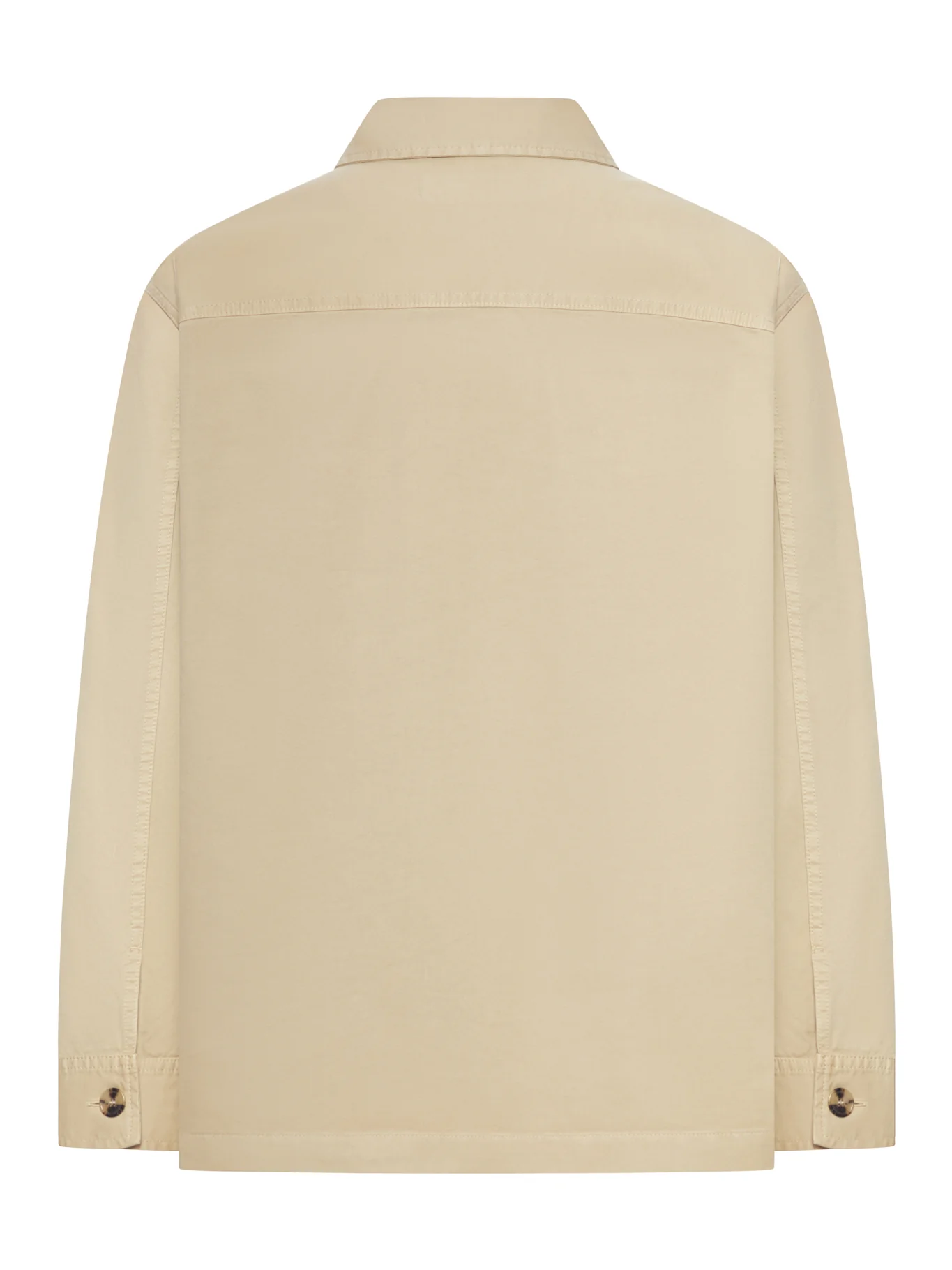 CASSANDRE OVERSHIRT IN COTTON AND LINEN GABARDINE - Image 2