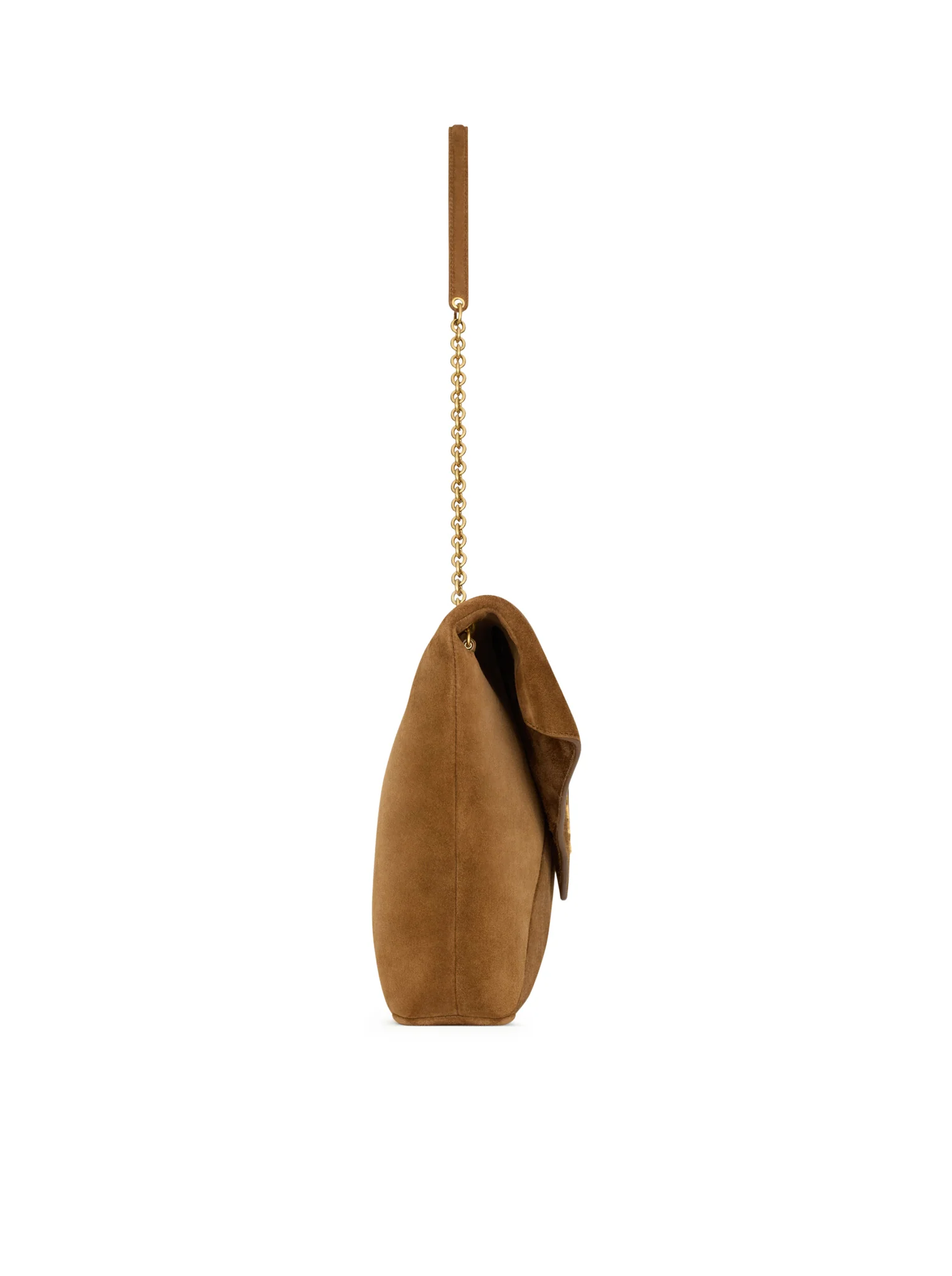 CASSANDRE XXL CLUTCH ON CHAIN IN SUEDE - Image 5