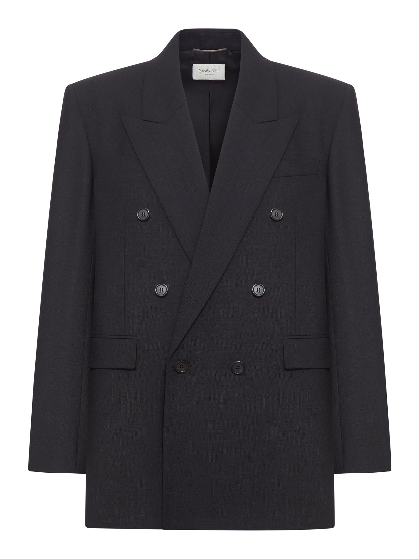 DOUBLE-BREASTED WOOL JACKET