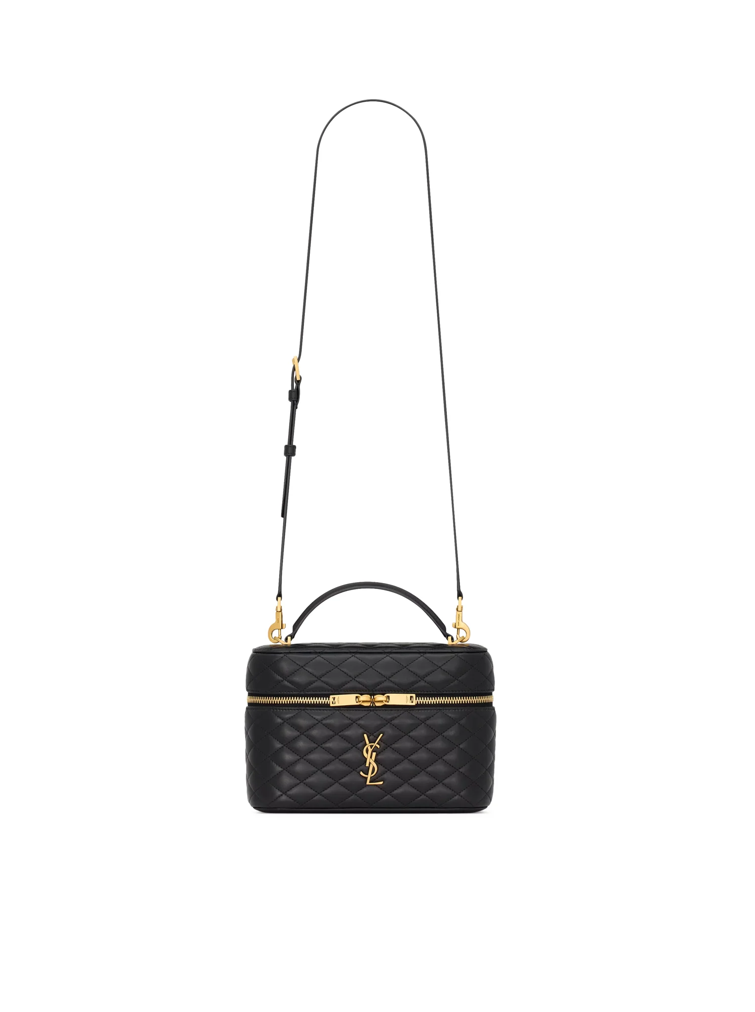 GABY LARGE LAMBSKIN VANITY BAG
