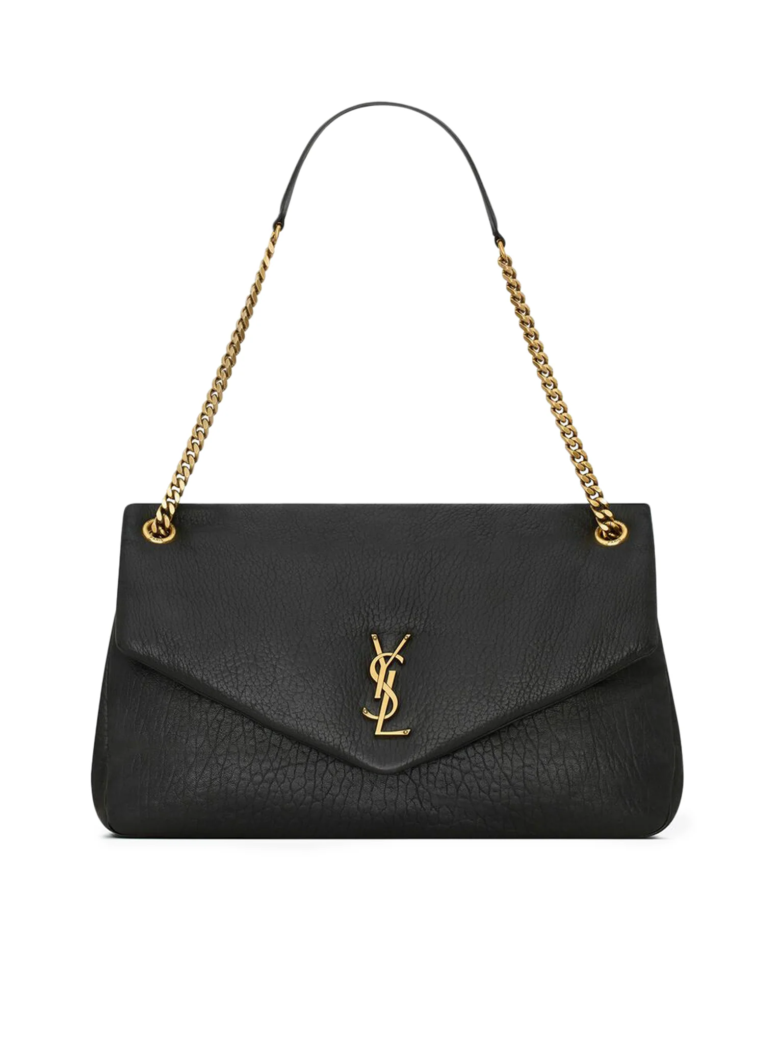 CALYPSO LARGE BAG IN NATURAL GRAIN LAMBSKIN