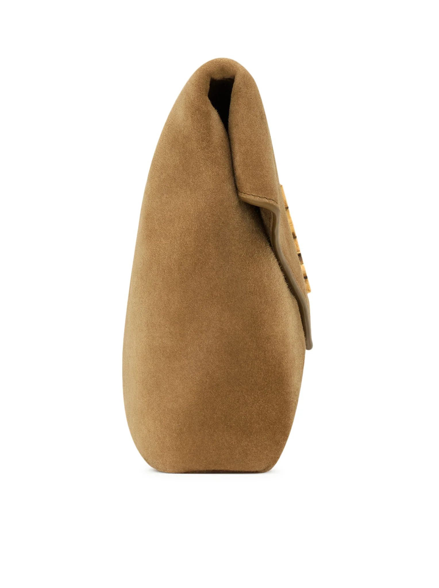 LARGE CASSANDRE ENVELOPE CLUTCH IN SUEDE - Image 4