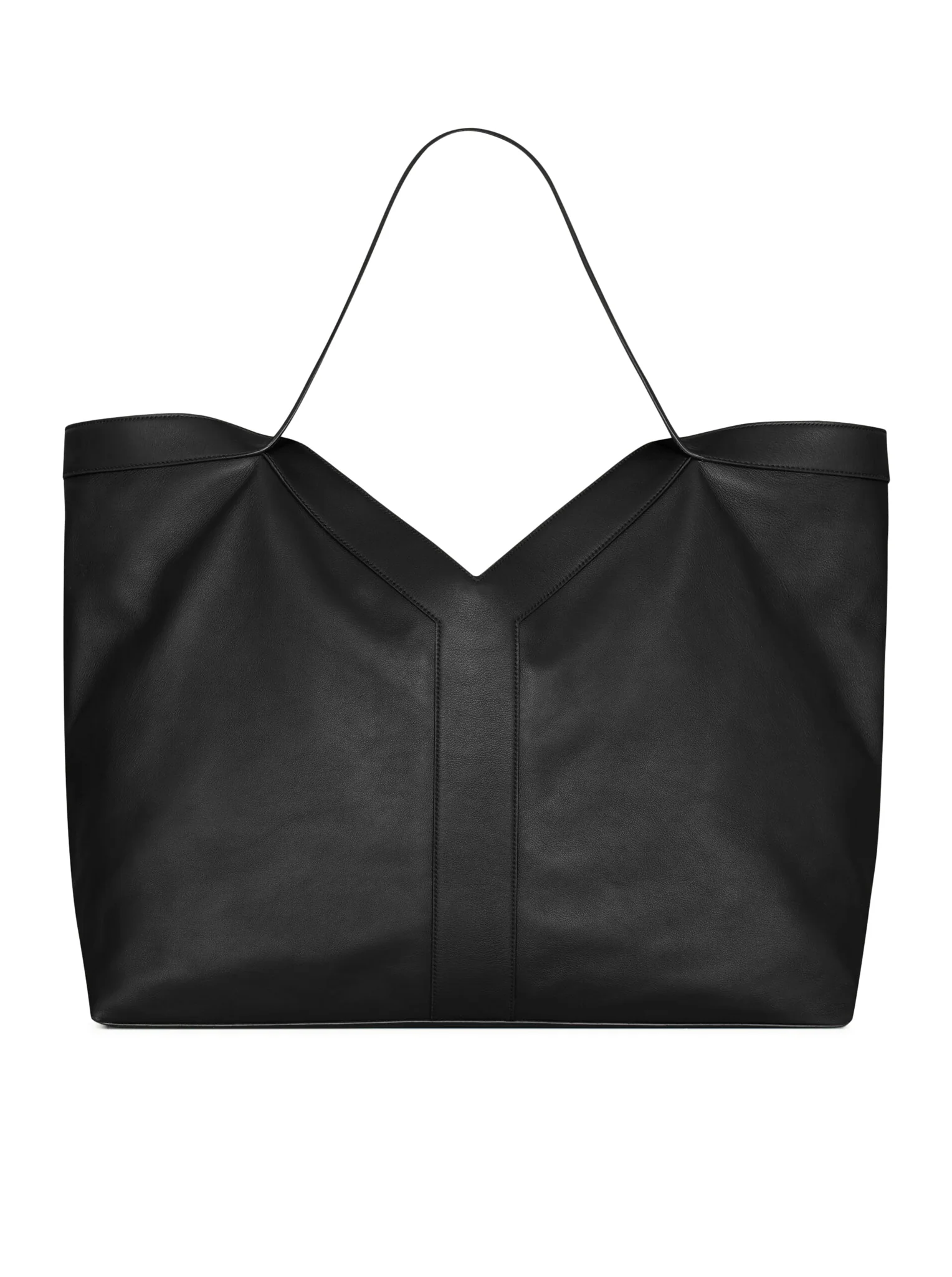 LARGE LEATHER TOTE - Image 3