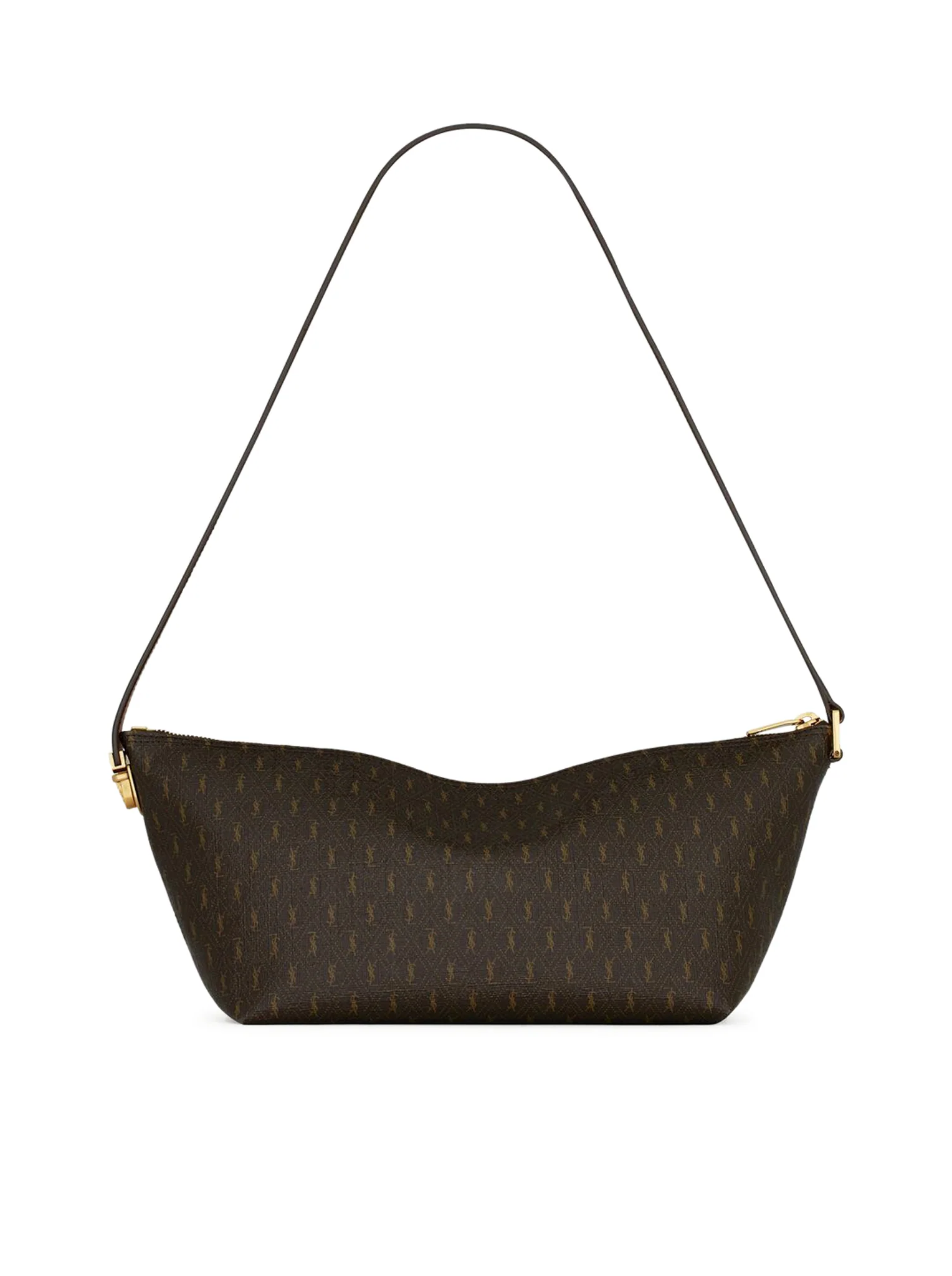 LE MONOGRAMME SHOULDER BAG IN MONOGRAM CANVAS AND SMOOTH LEATHER - Image 4