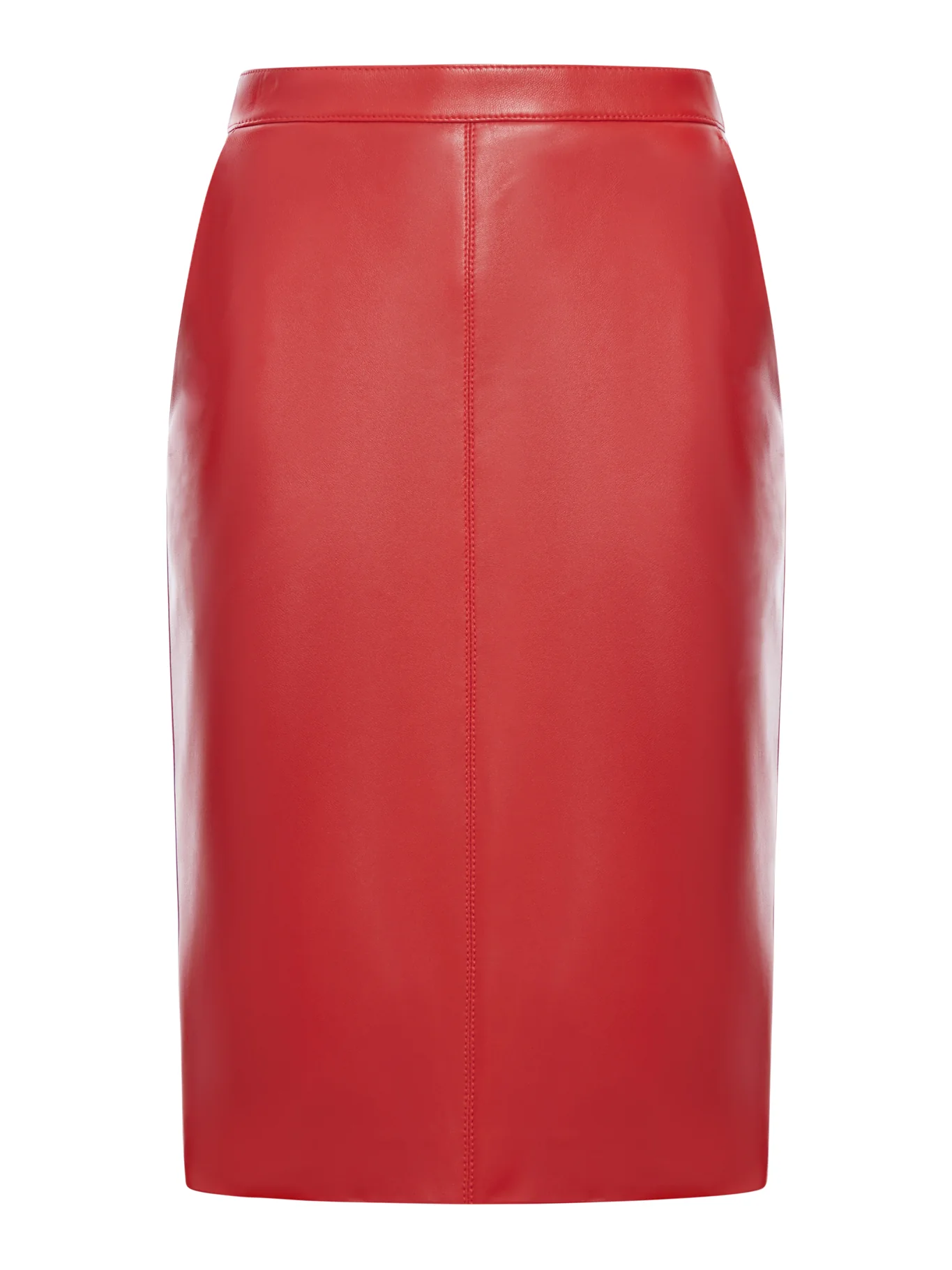 LEATHER PENCIL SKIRT