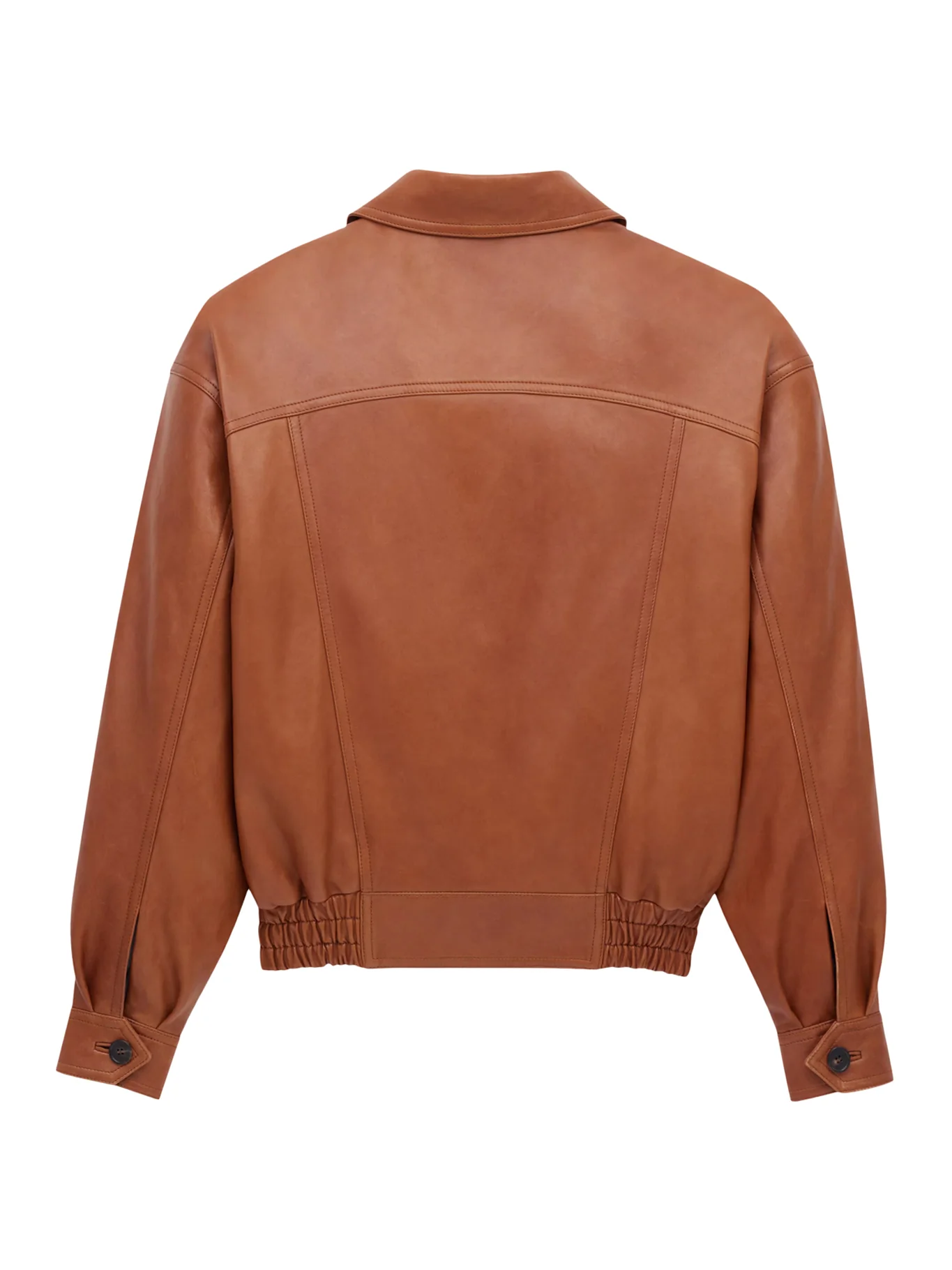 OLIMPIA LAMBSKIN BOMBER JACKET - Image 2