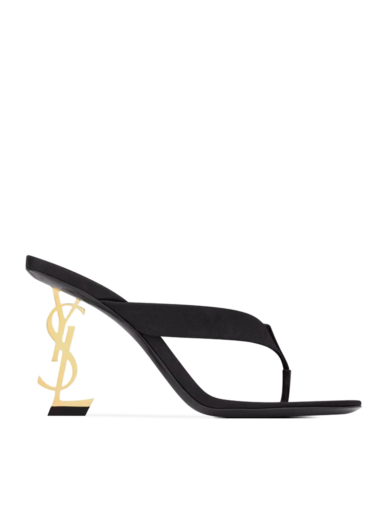 OPYUM MULES IN SATIN CREPE