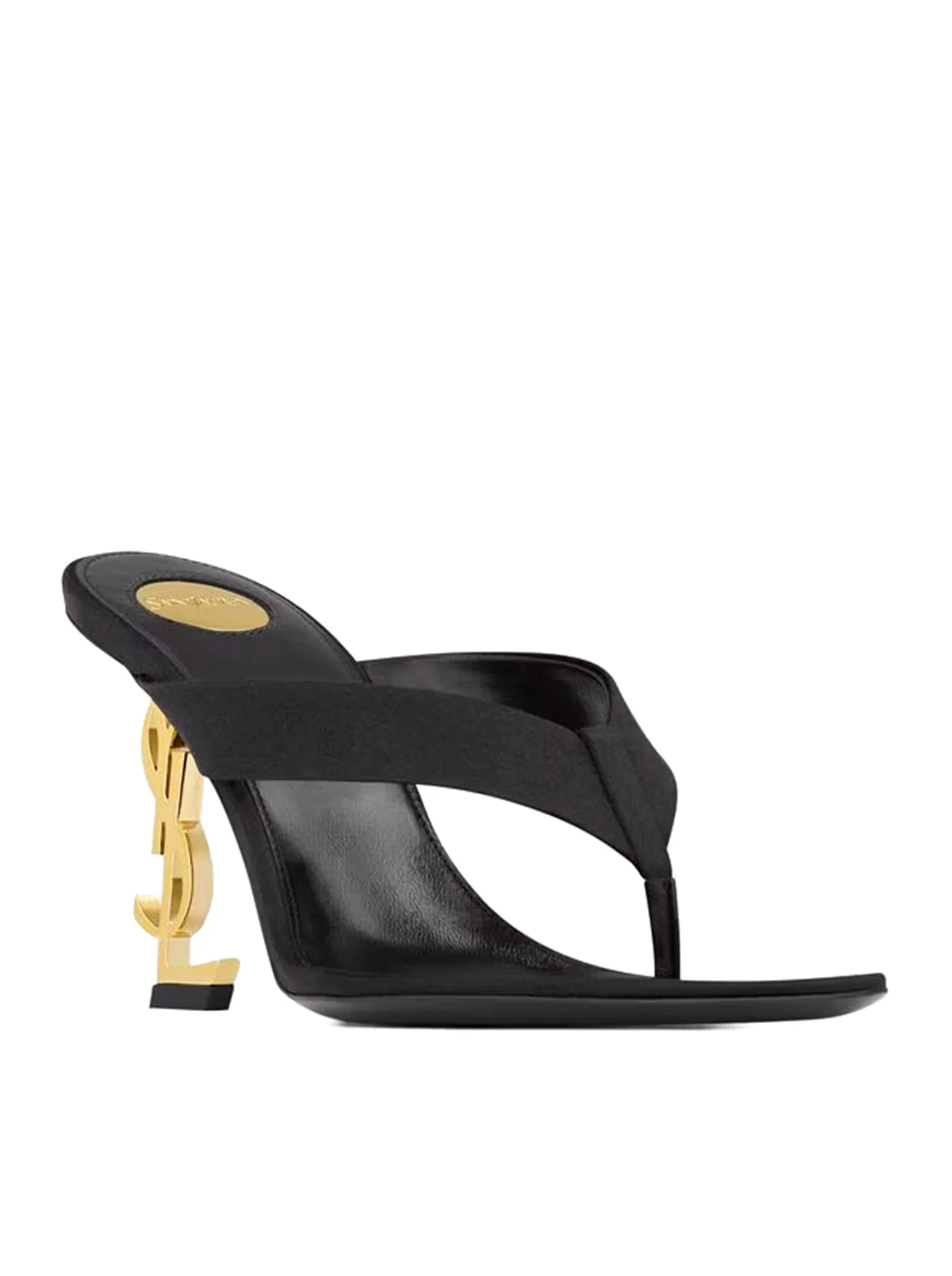 OPYUM MULES IN SATIN CREPE - Image 2