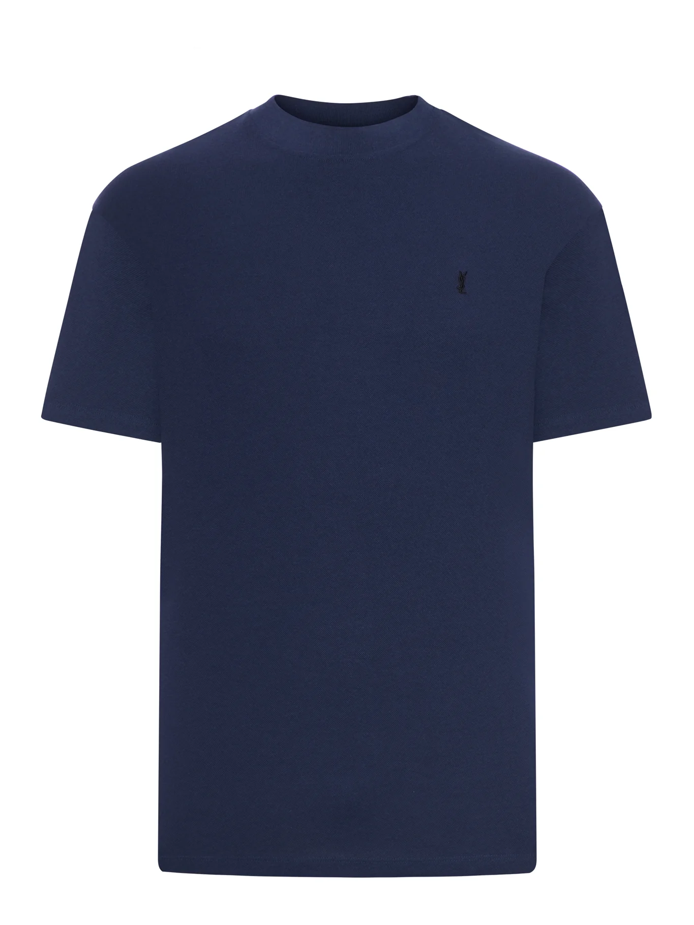 OVERSIZED CASSANDRE T-SHIRT IN COTTON PIQUE