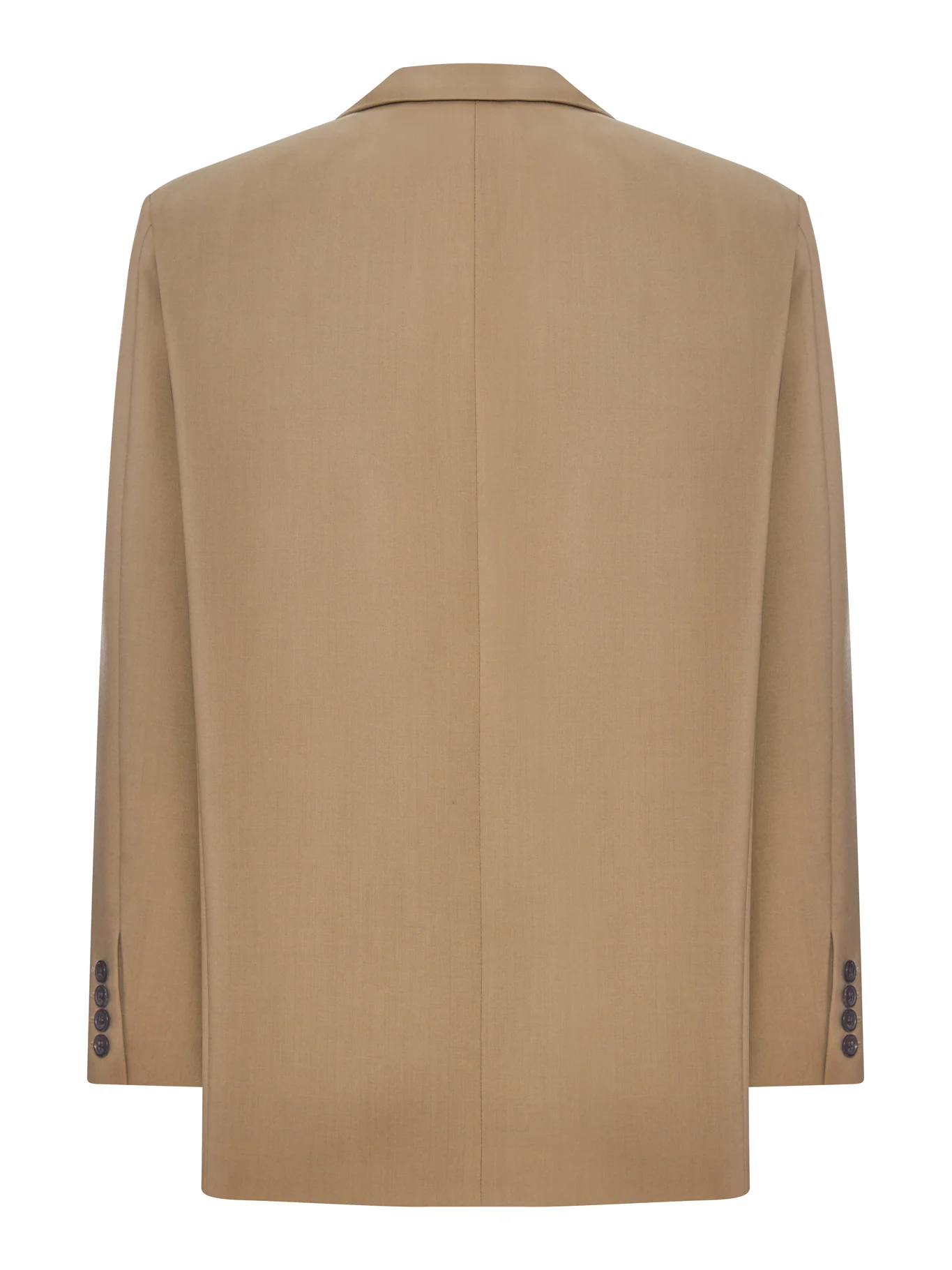 SINGLE-BREASTED JACKET IN WOOL AND MOHAIR - Image 2