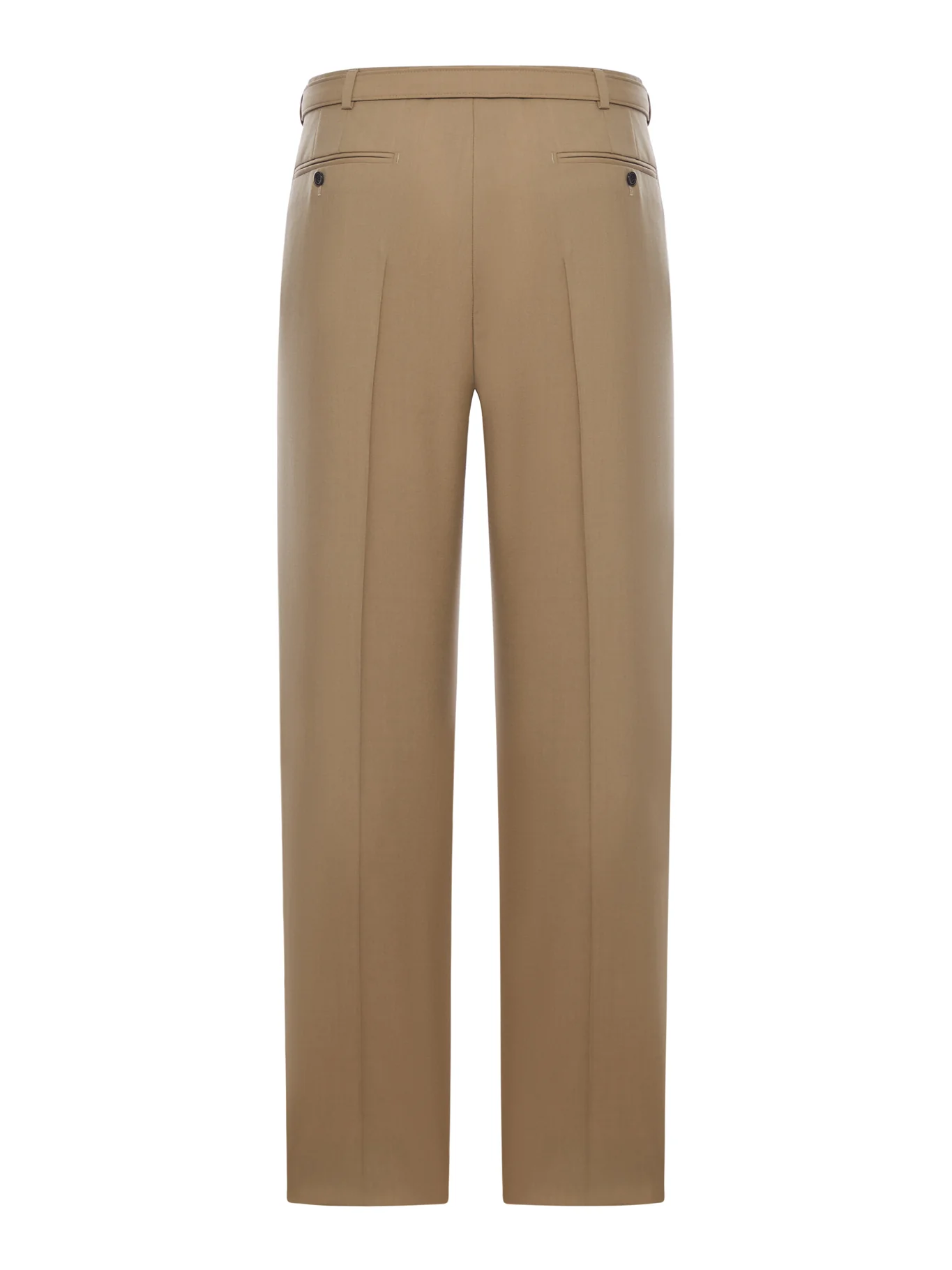 SLIM FIT WOOL AND MOHAIR TROUSERS - Image 2