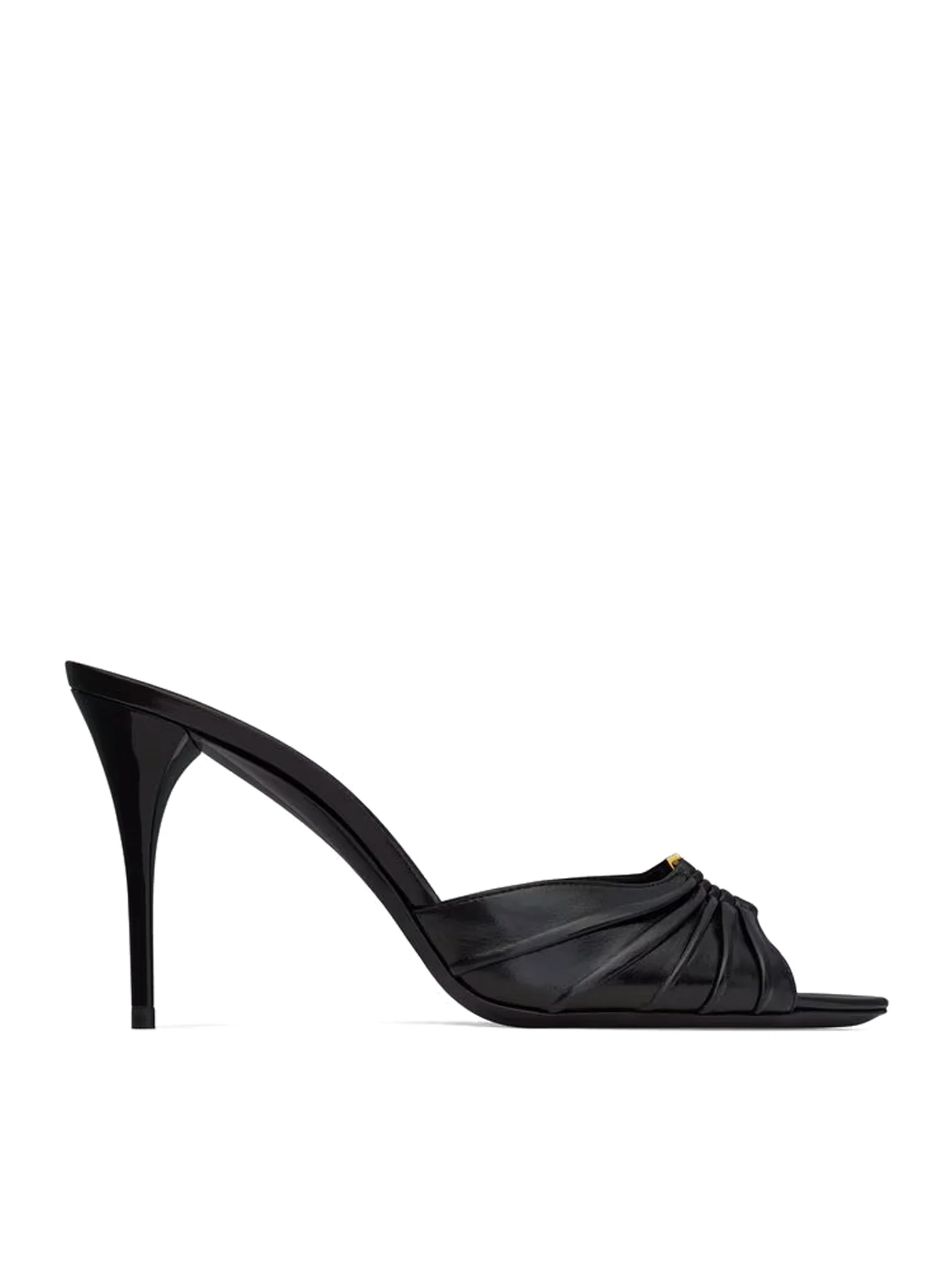 SMOOTH LEATHER BABYLONE MULE