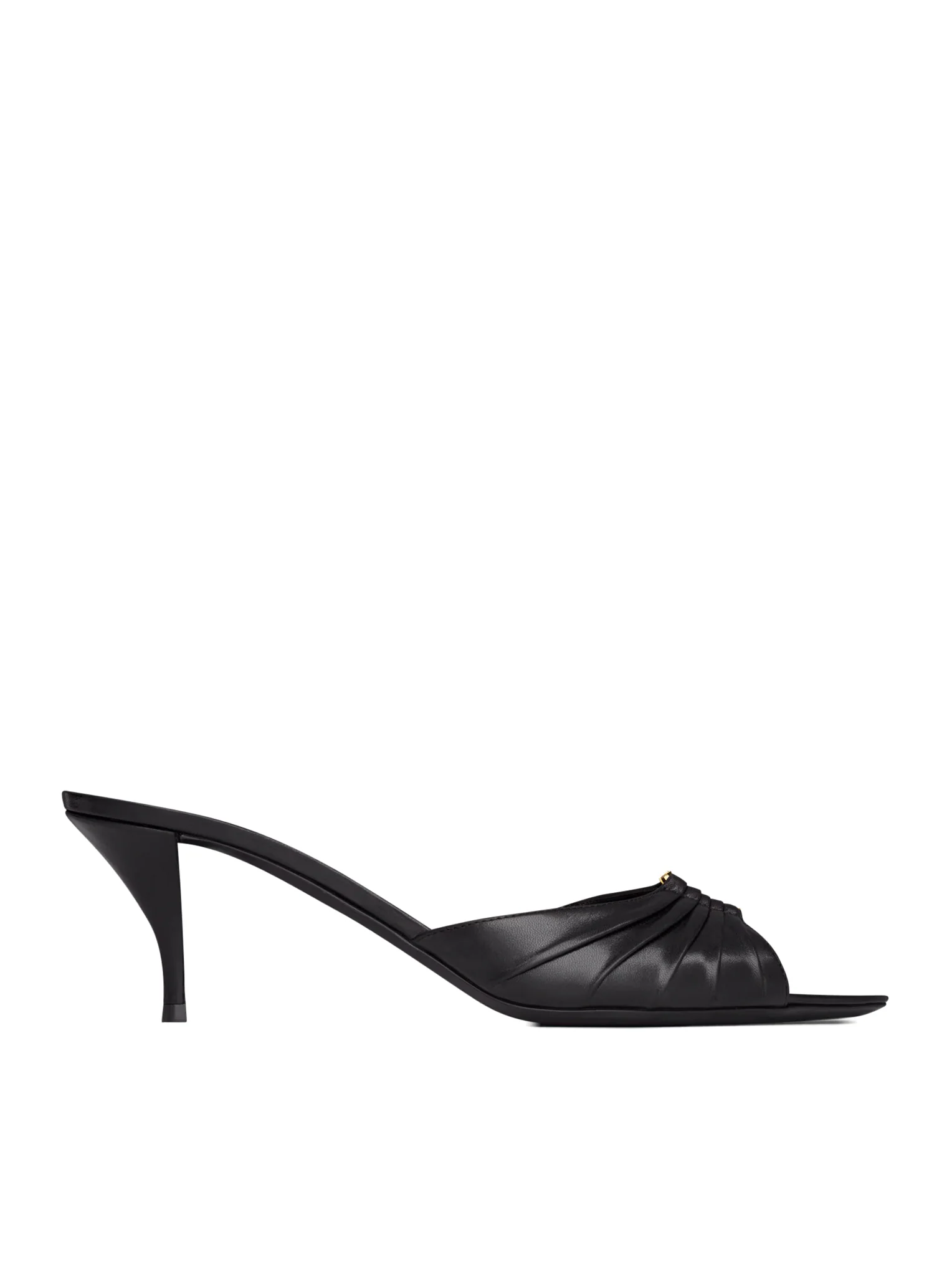 SMOOTH LEATHER BABYLONE MULE