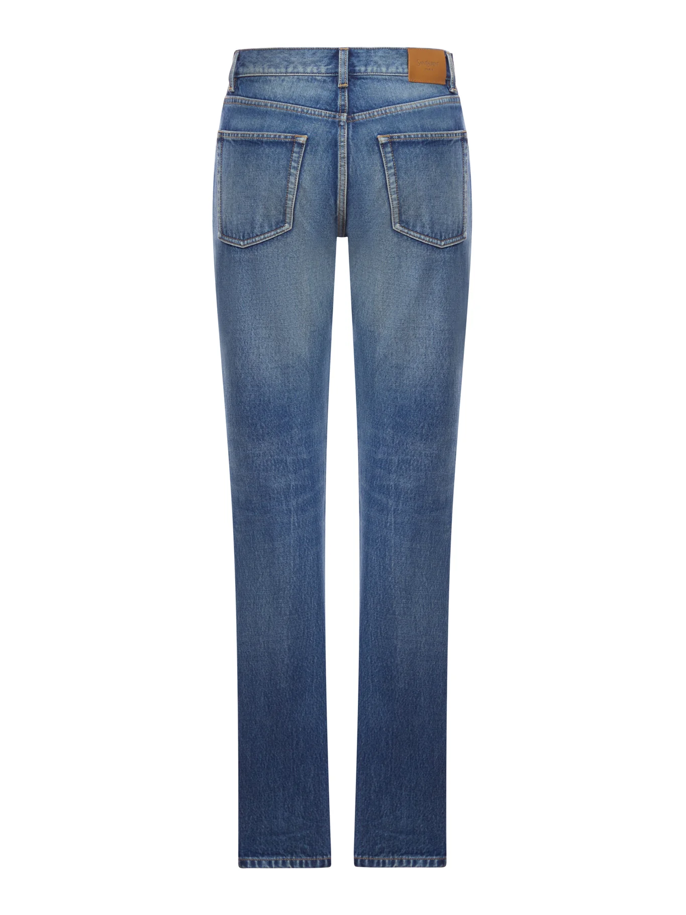 STRAIGHT LEG DENIM JEANS - Image 2