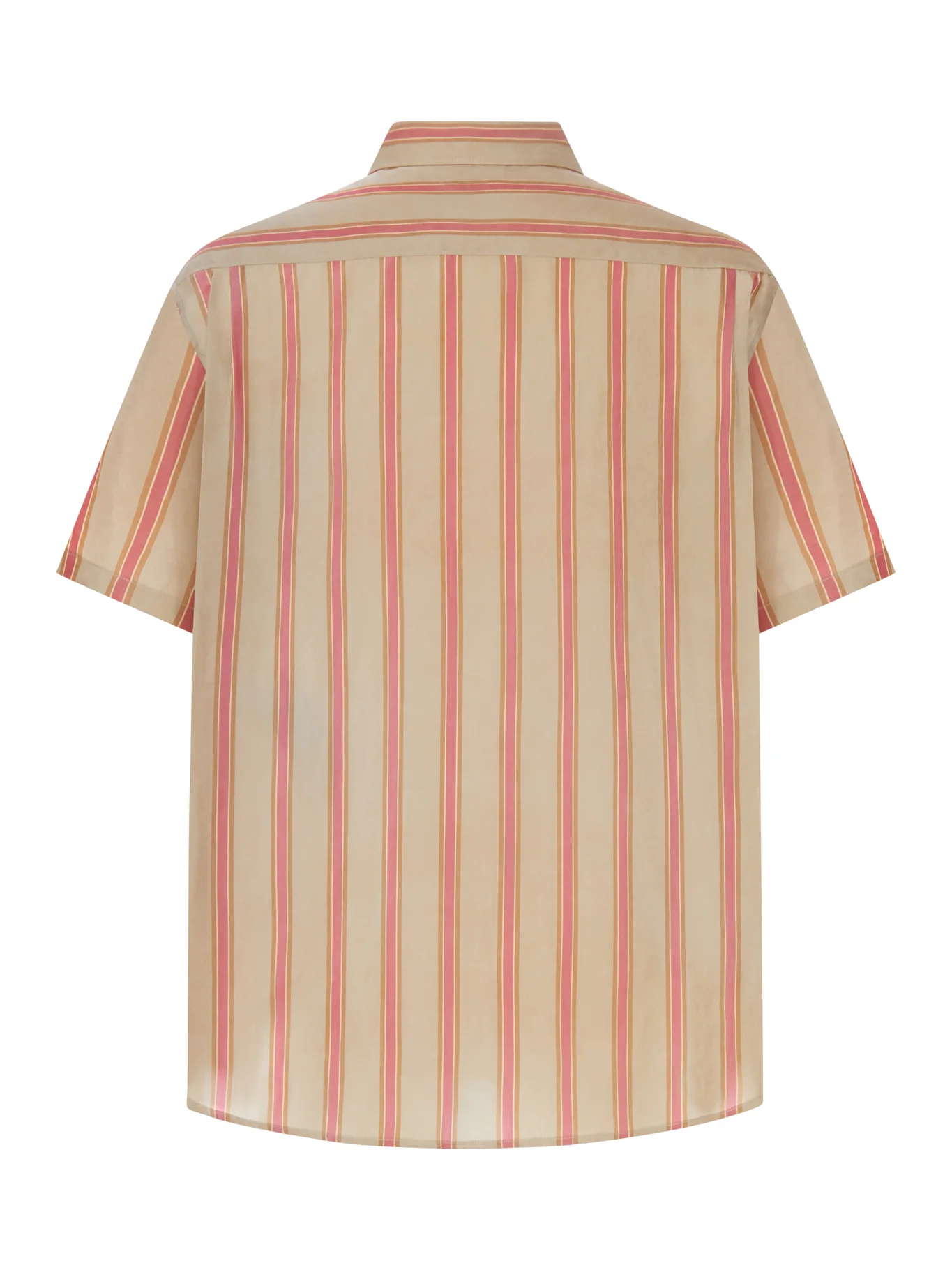 STRIPED CUPRO TWILL CHEMISE - Image 2