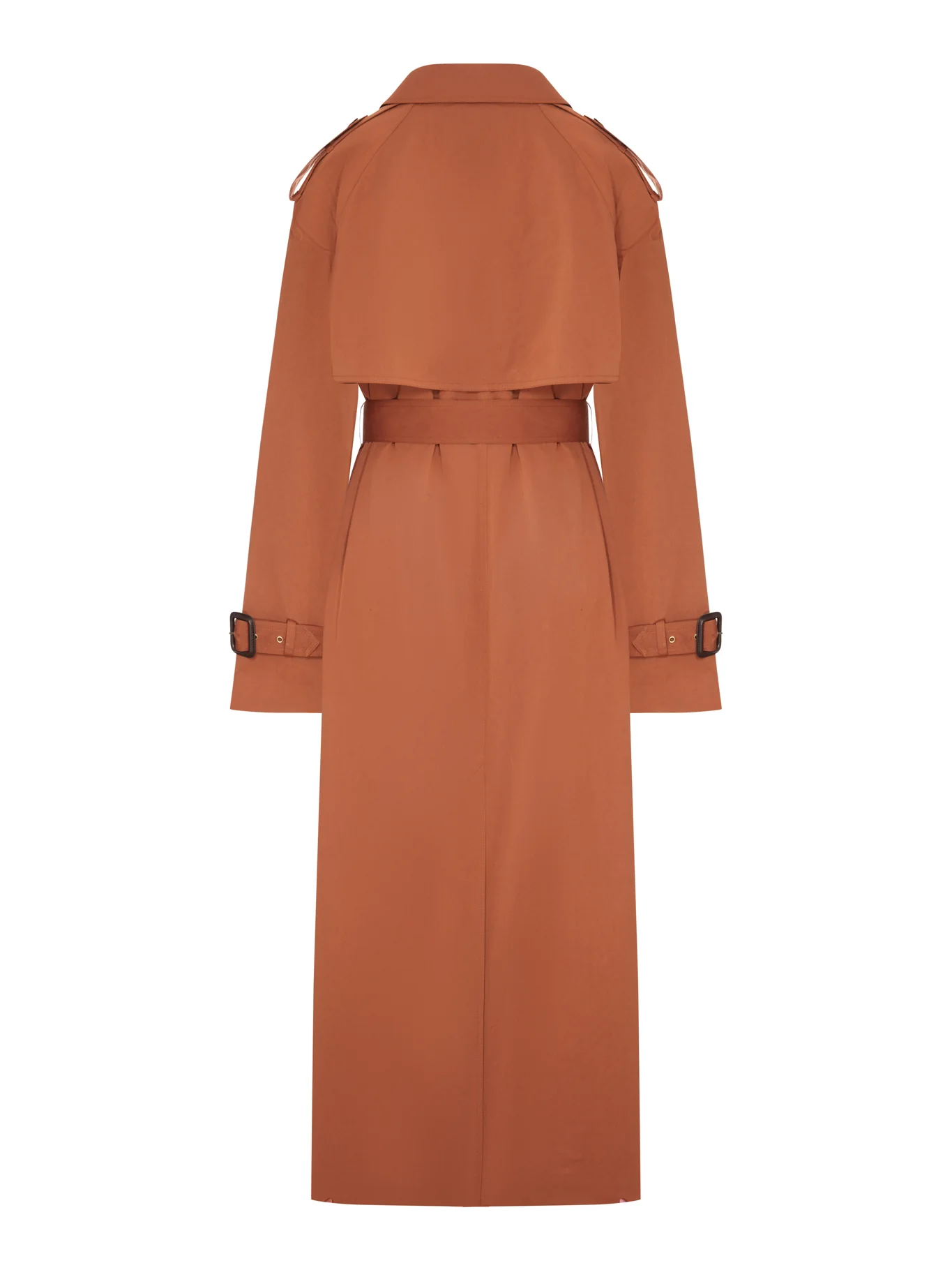 TRENCH COAT IN WATER-REPELLENT COTTON AND SILK - Image 2