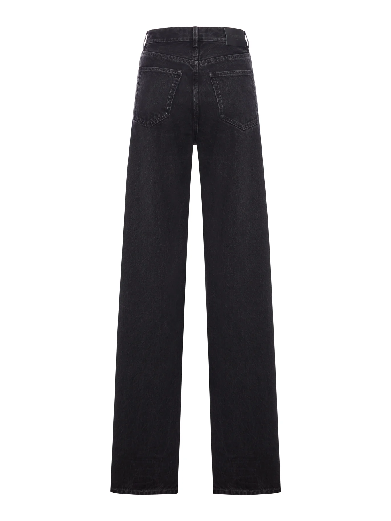 WIDE-LEG DENIM JEANS WITH A V-WAISTED WAIST - Image 2