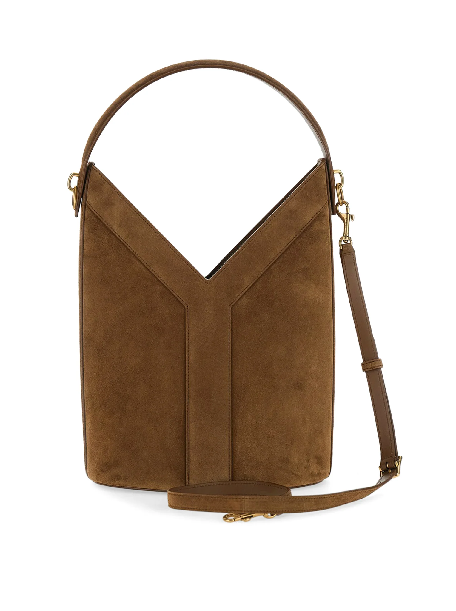 Y LONG BUCKET BAG IN SUEDE - Image 3