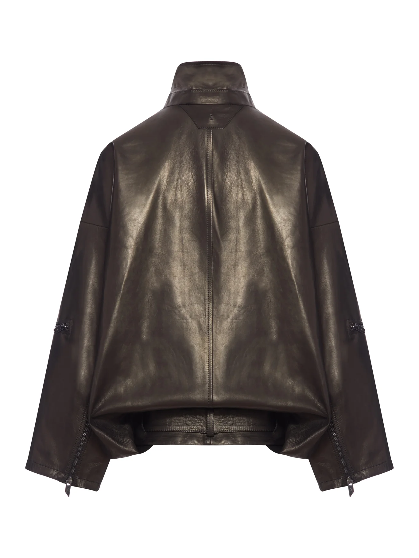 OVERSIZED LEATHER JACKET - Image 2