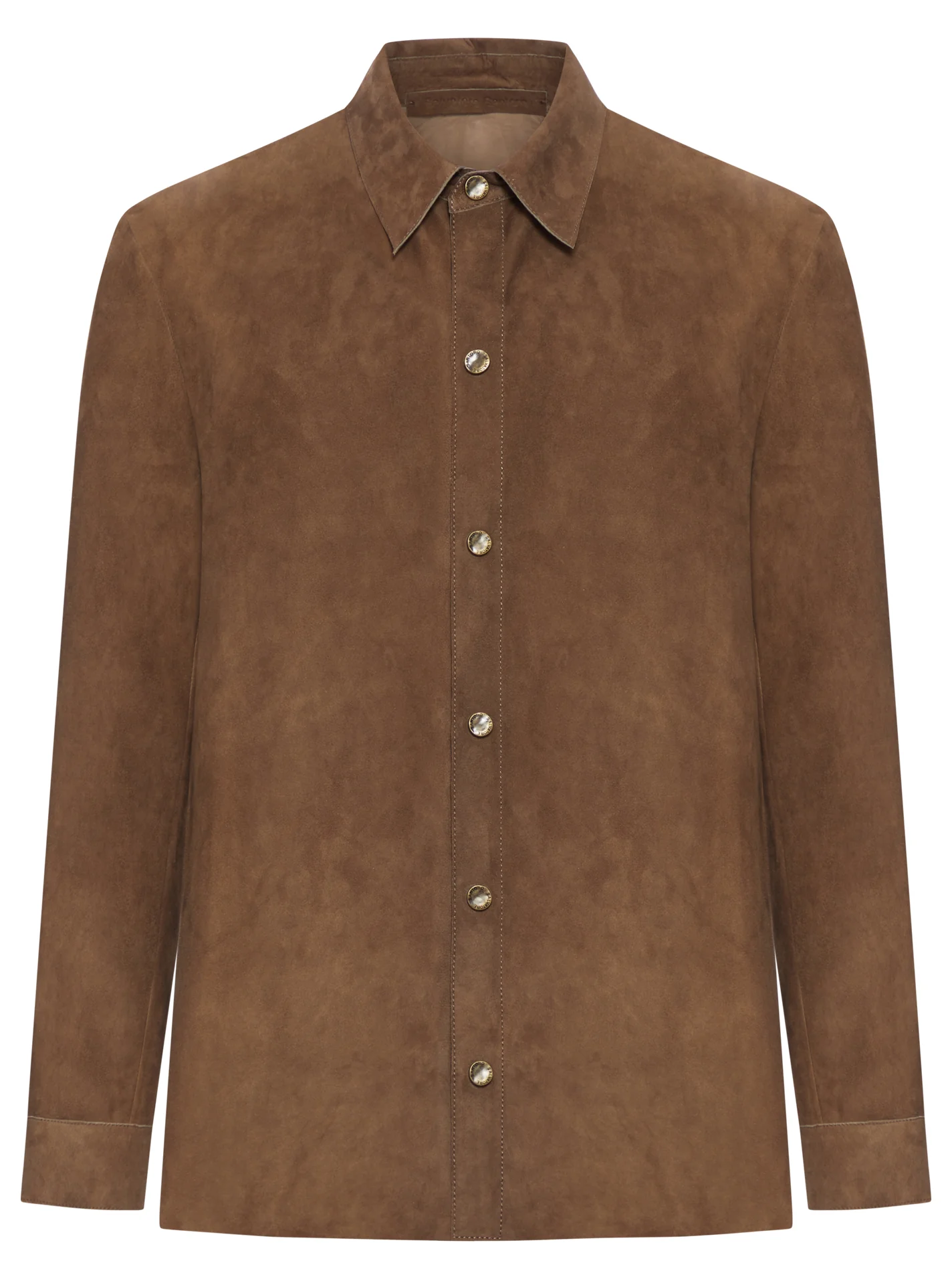 SUEDE OVERSHIRT