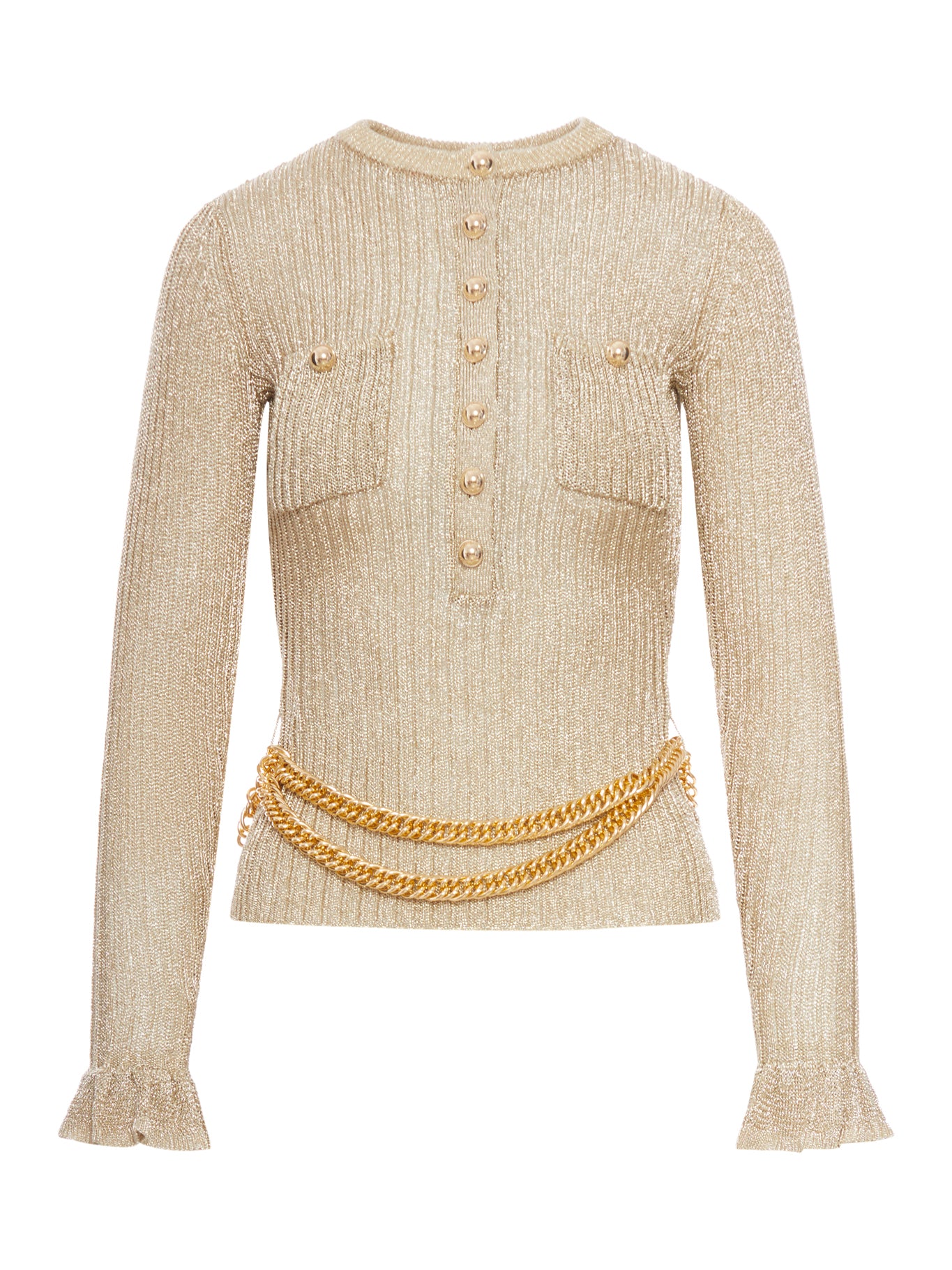 RIBBED KNIT TOP