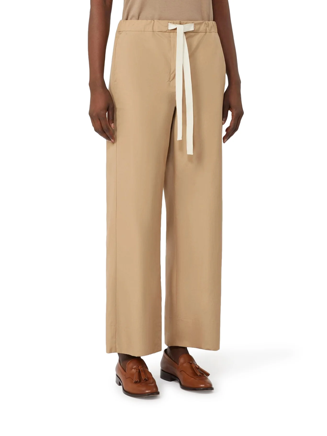 COTTON DRAWSTRING TROUSERS - Image 3