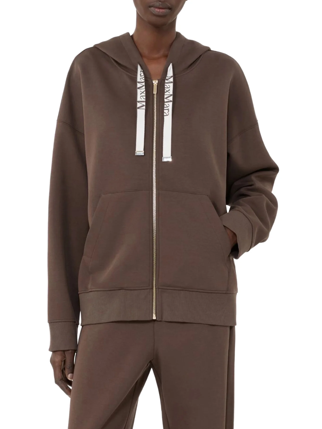 TECHNICAL JERSEY ZIP-UP HOODIE - Image 3