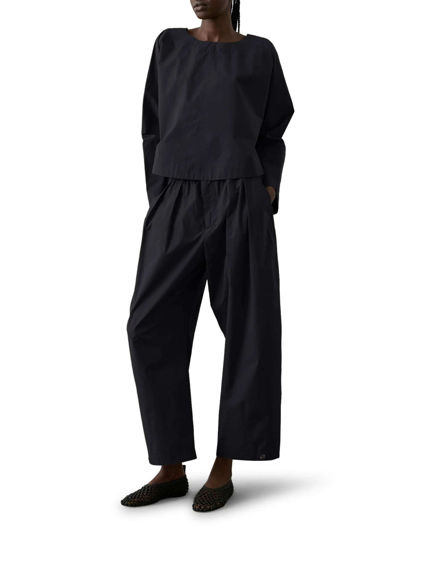 VERNON STRETCH COTTON TROUSERS - Image 2