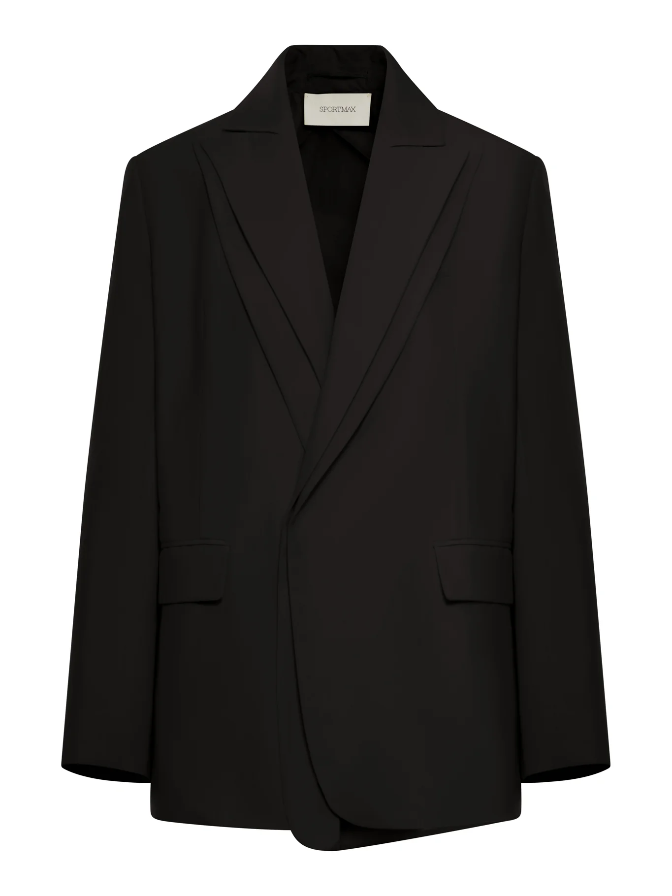 DOUBLE COLLAR BLAZER IN VISCOSE BLEND