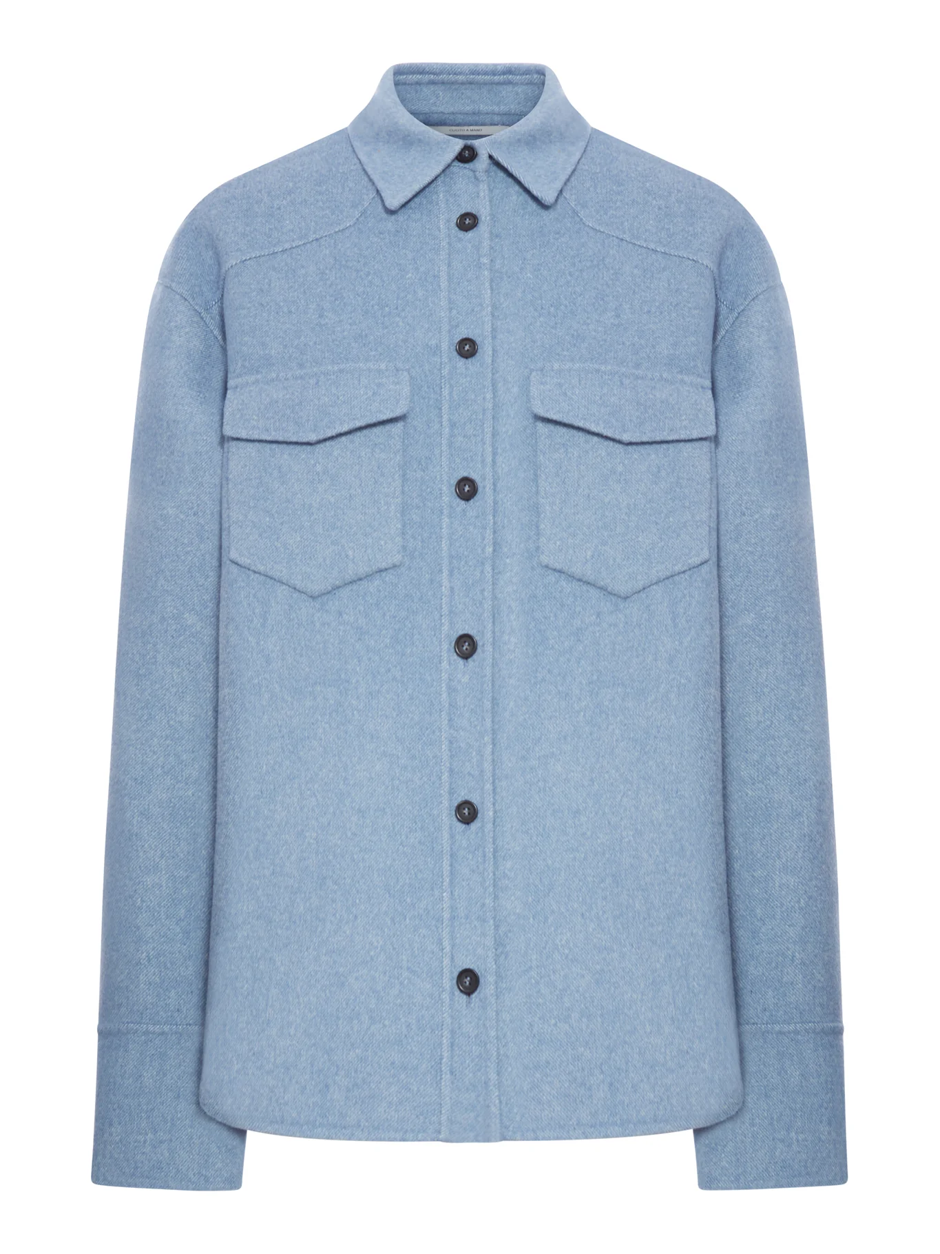 OVERSIZED PALPITI SHIRT IN PURE WOOL
