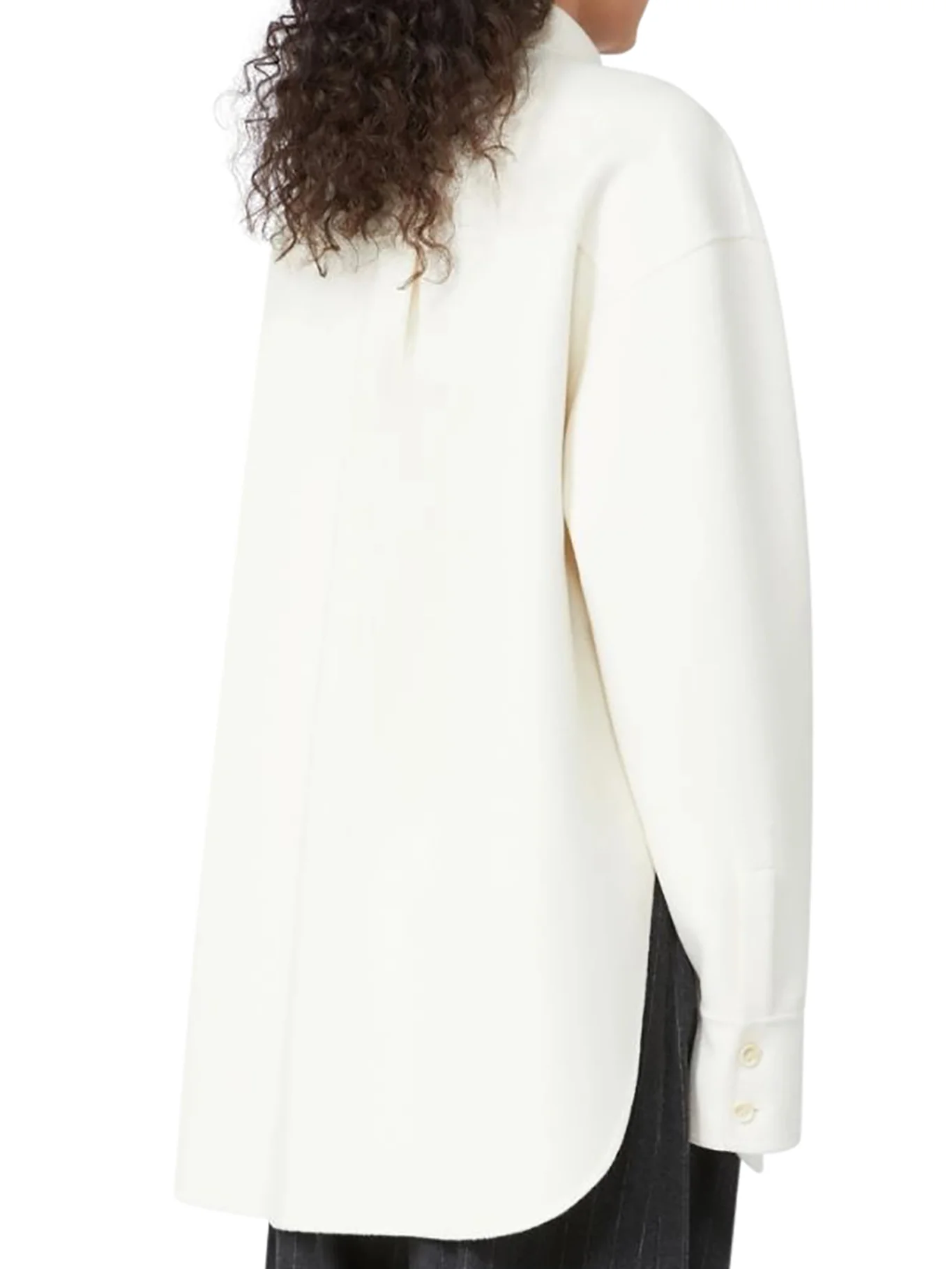 OVERSIZED RIBER WOOL SHIRT - Image 3