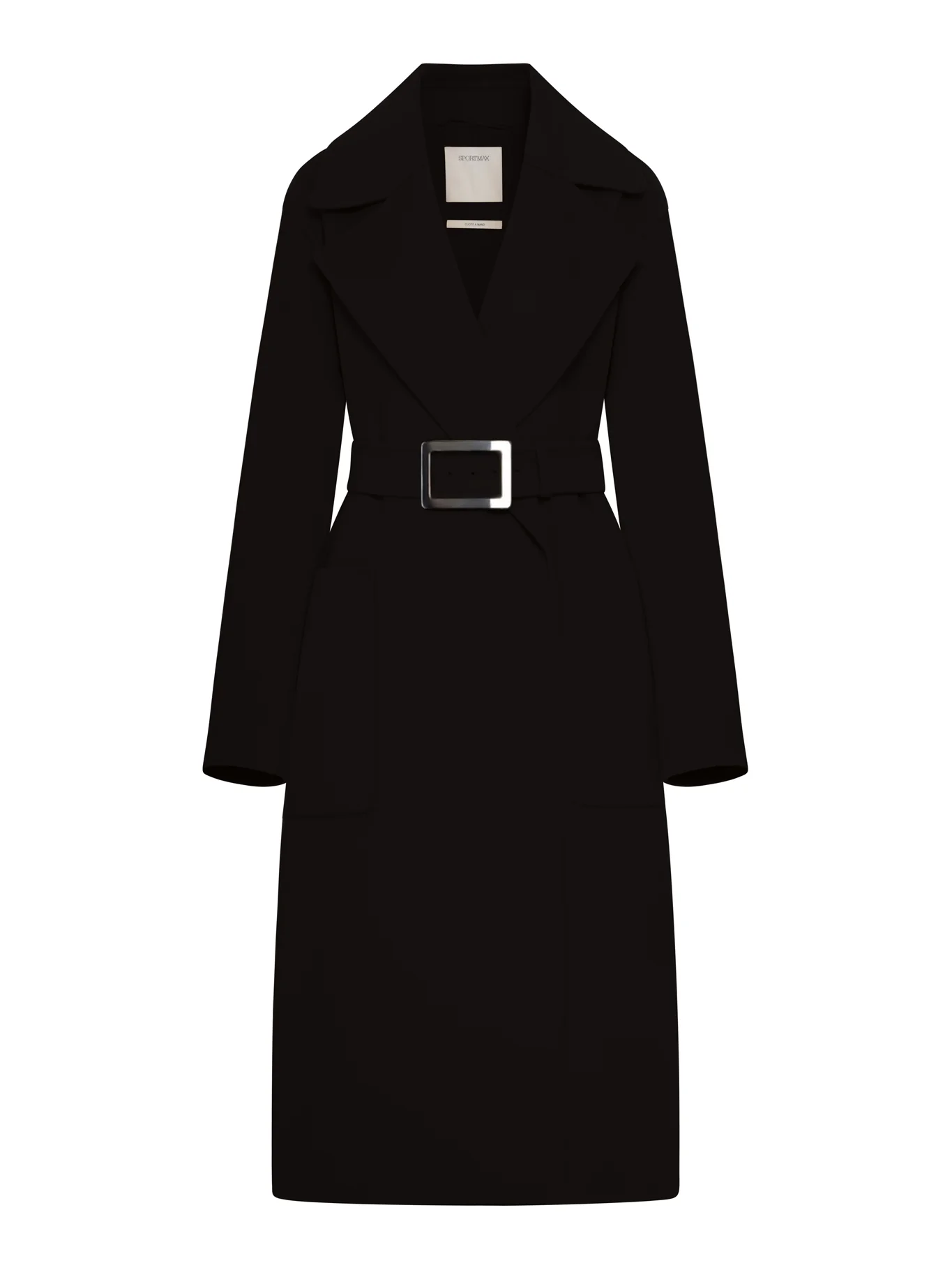 PURE WOOL ROBE COAT