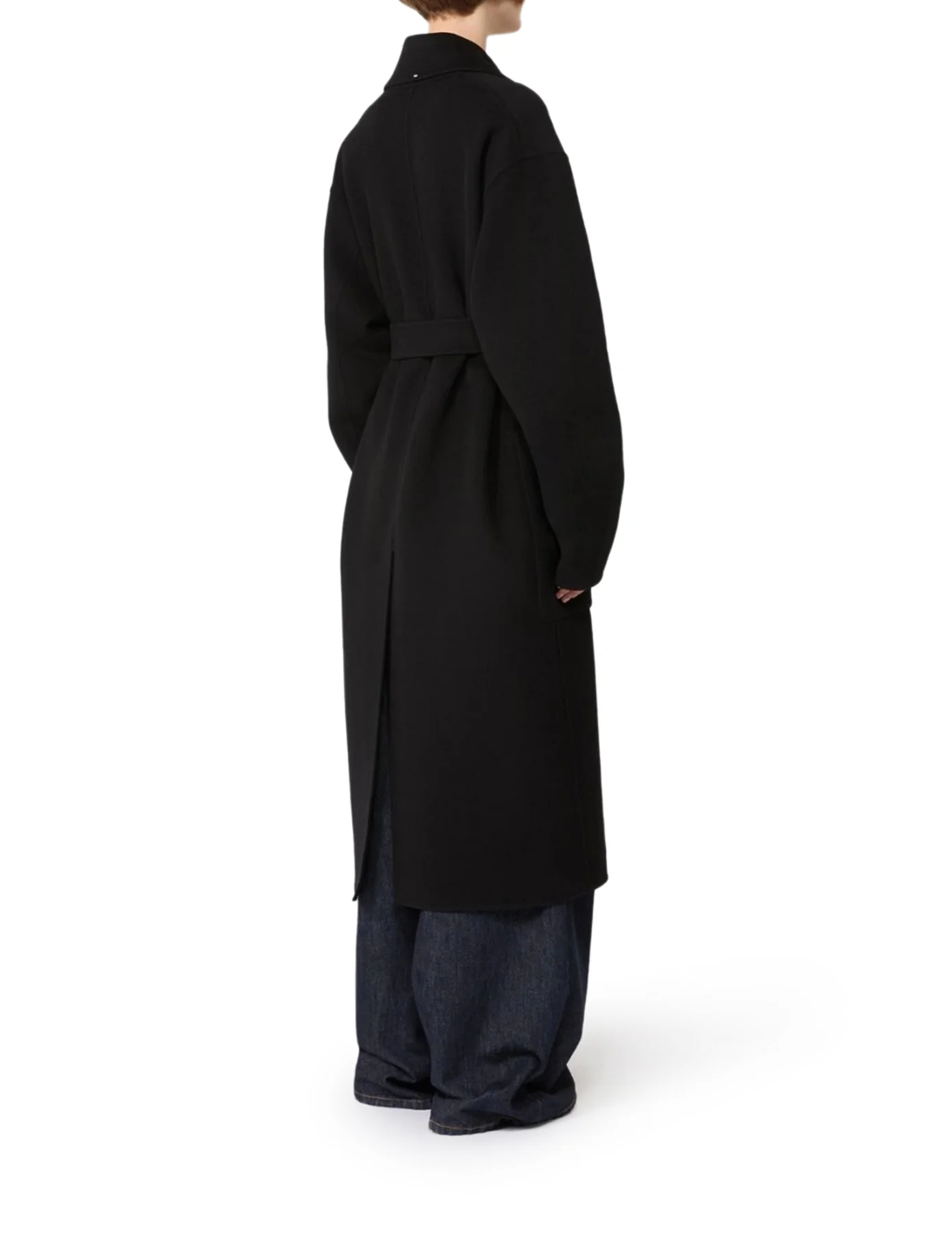 PURE WOOL ROBE COAT - Image 3