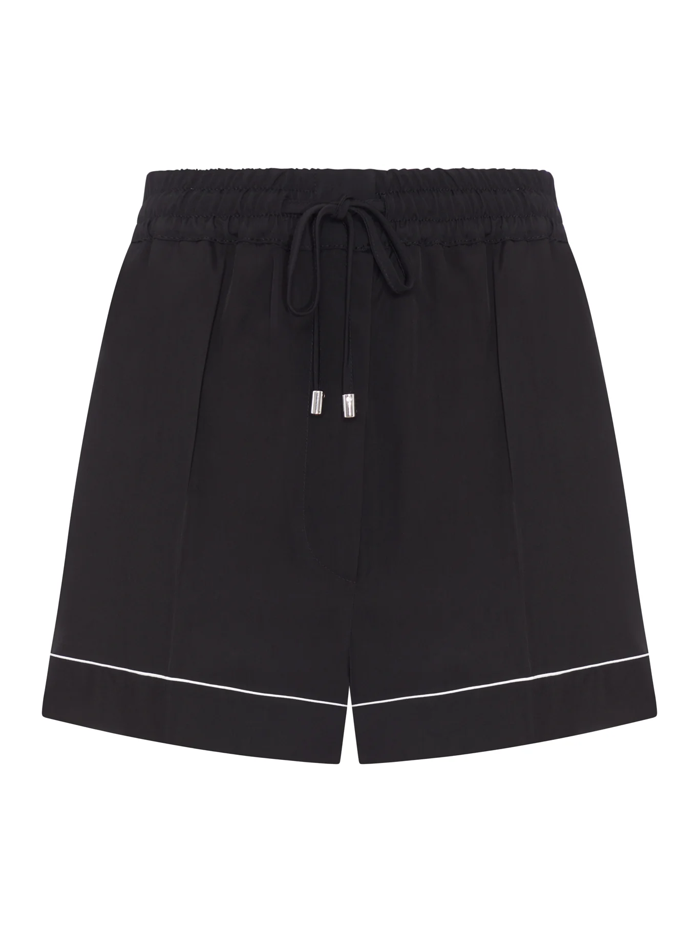 SATIN JOGGER SHORTS