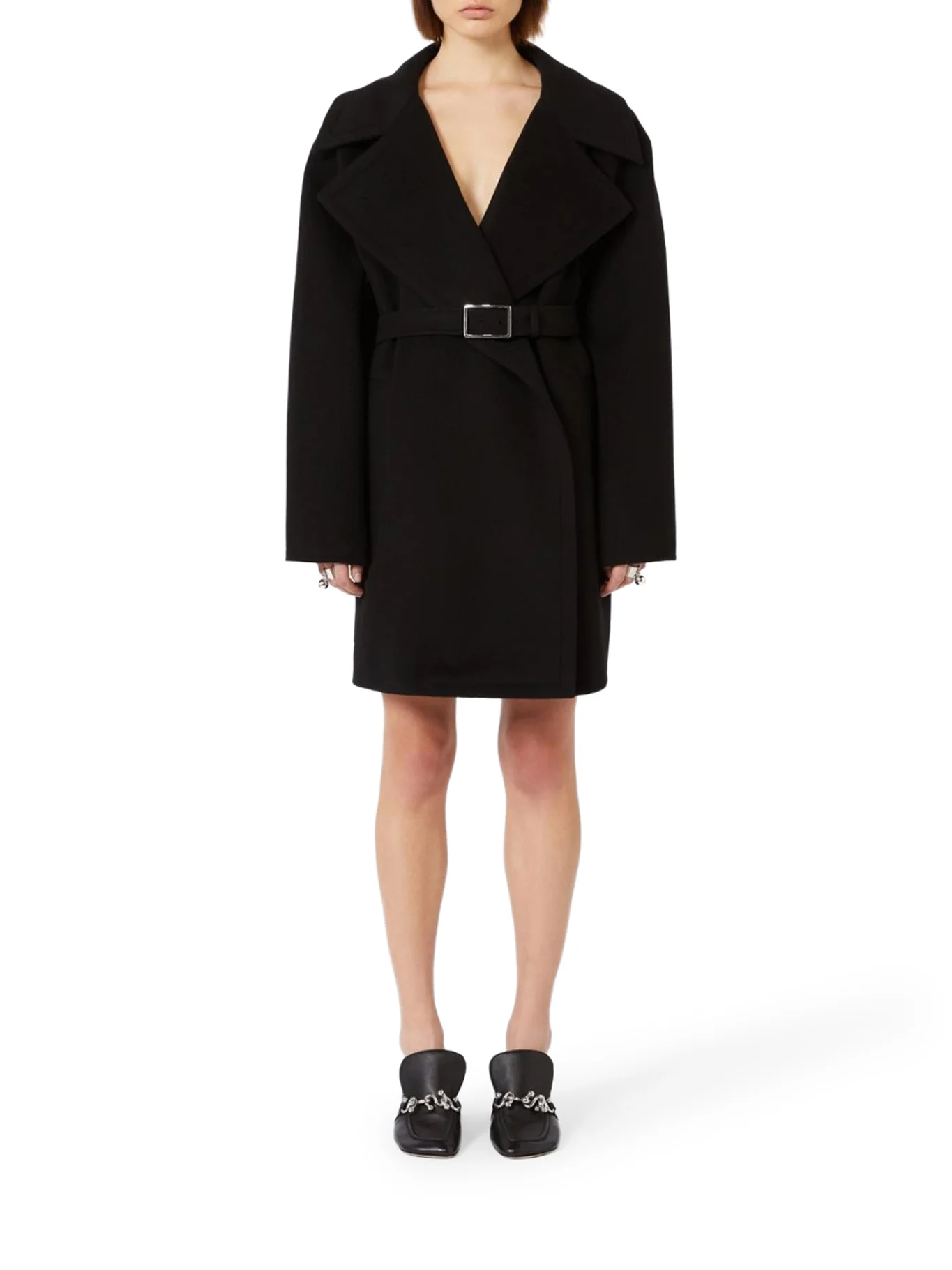 SHORT WOOL COAT - Image 3