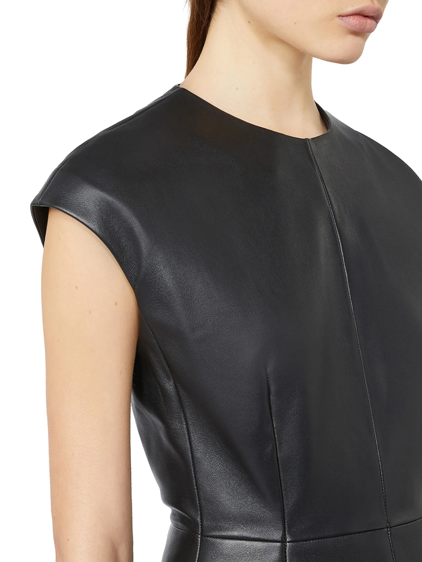 SLEEVELESS NAPPA DRESS - Image 5