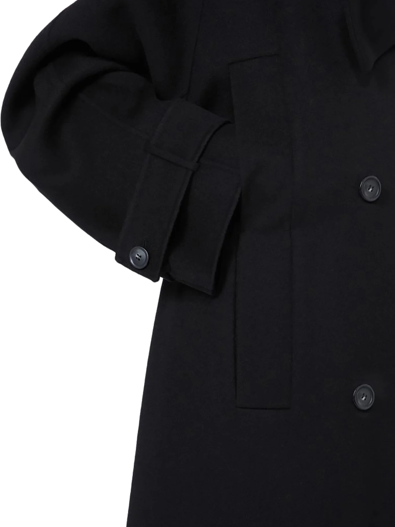 YOLE TRENCH COAT IN PURE WOOL DOUBLE - Image 5