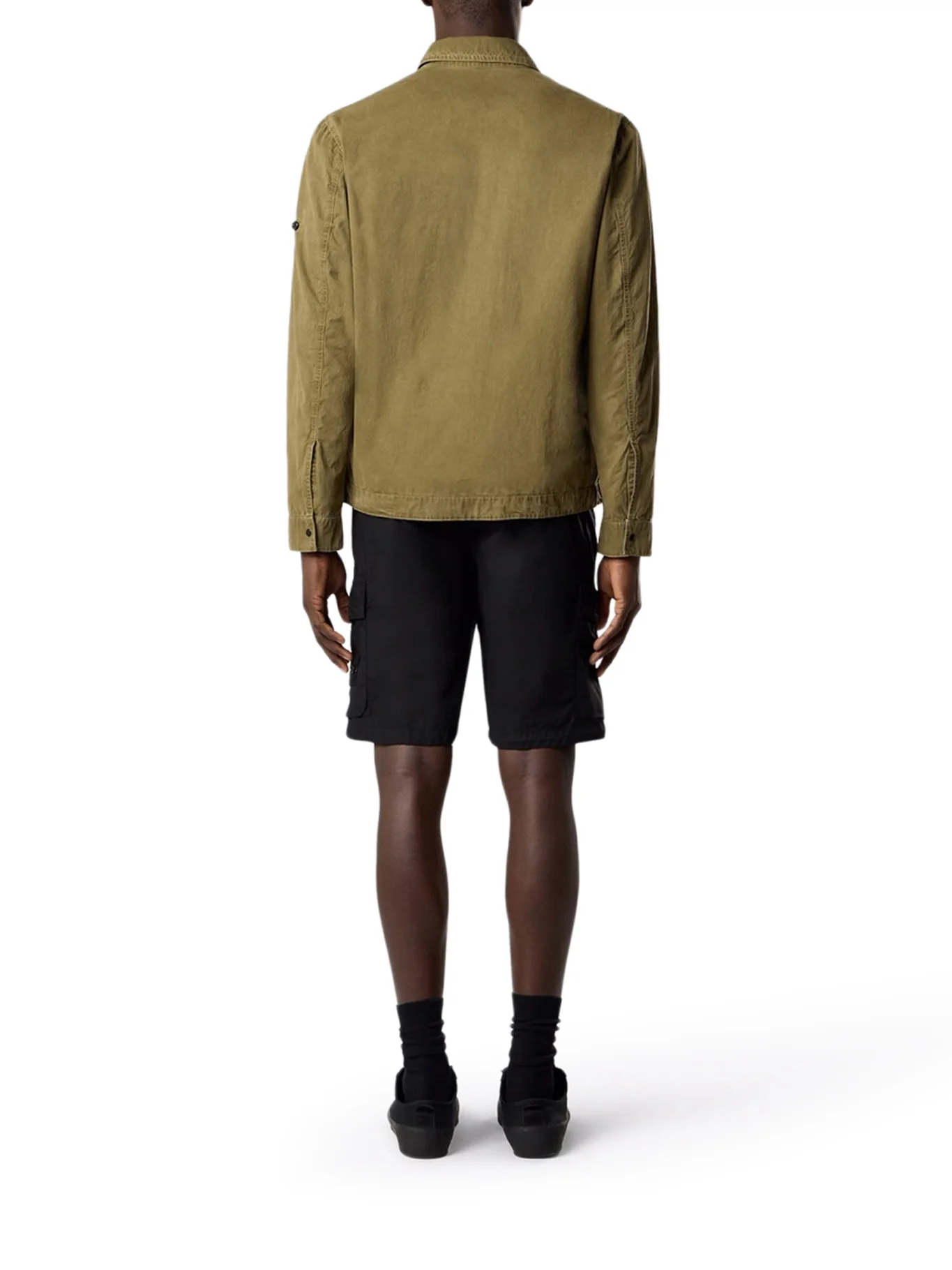 CARGO BERMUDA SHORTS WITH REMOVABLE BADGE - Image 3