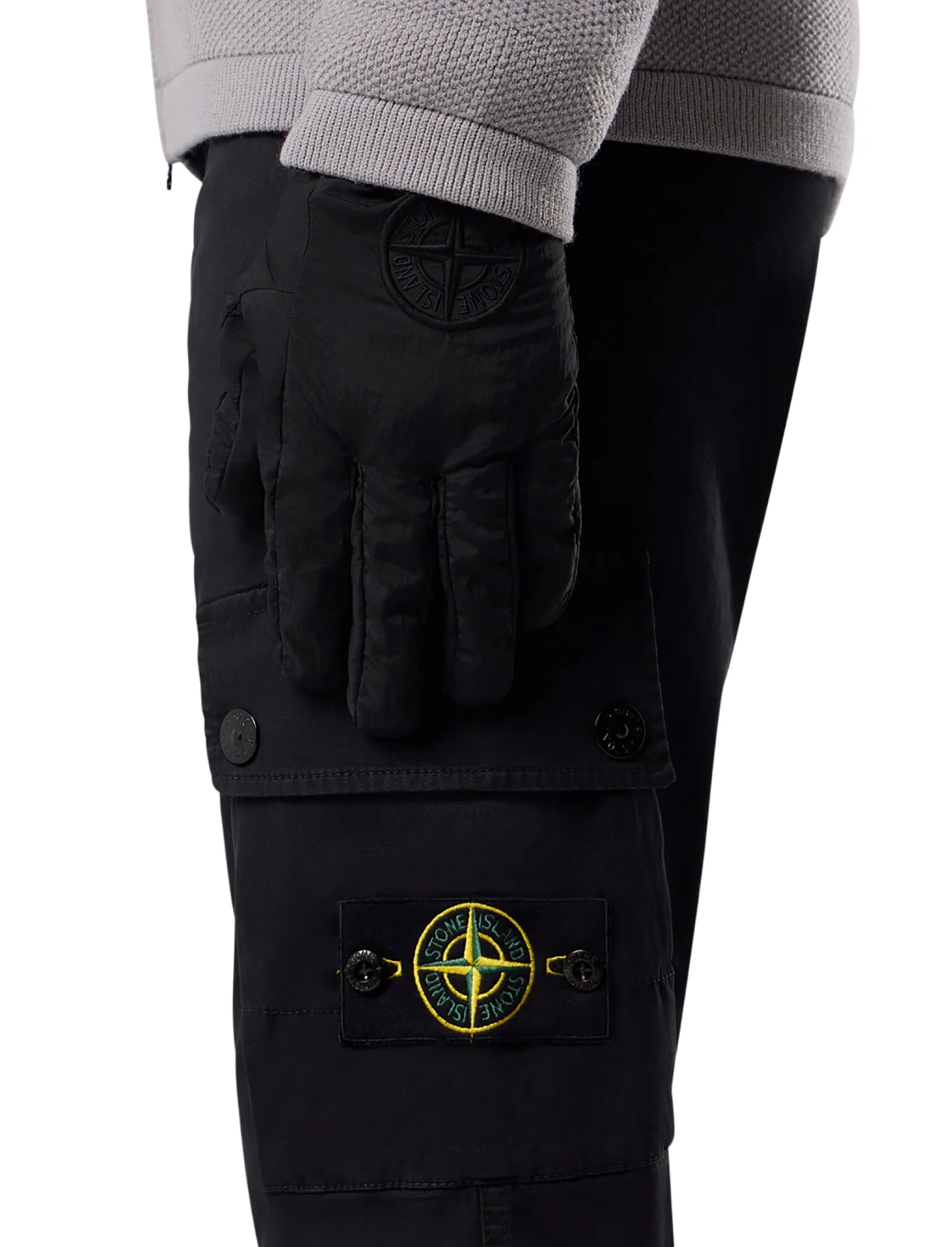COMPASS LOGO CARGO PANTS - Image 4