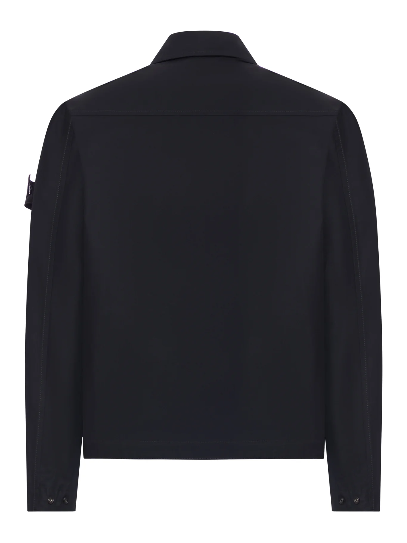 COTTON OVERSHIRT WITH PATCH POCKET - Image 2